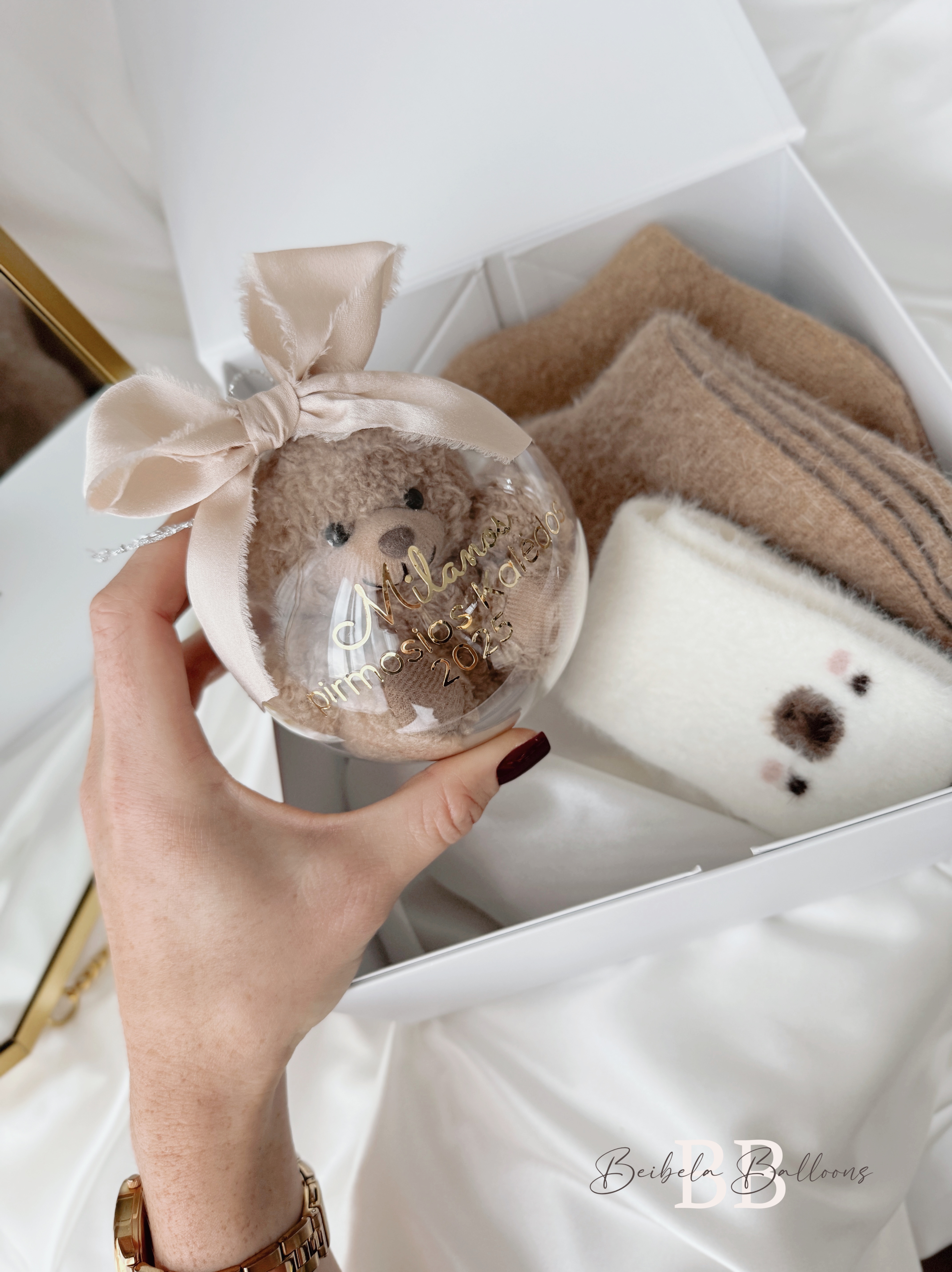 Dovanų rinkinys "Kalėdinis su kojinėmis"