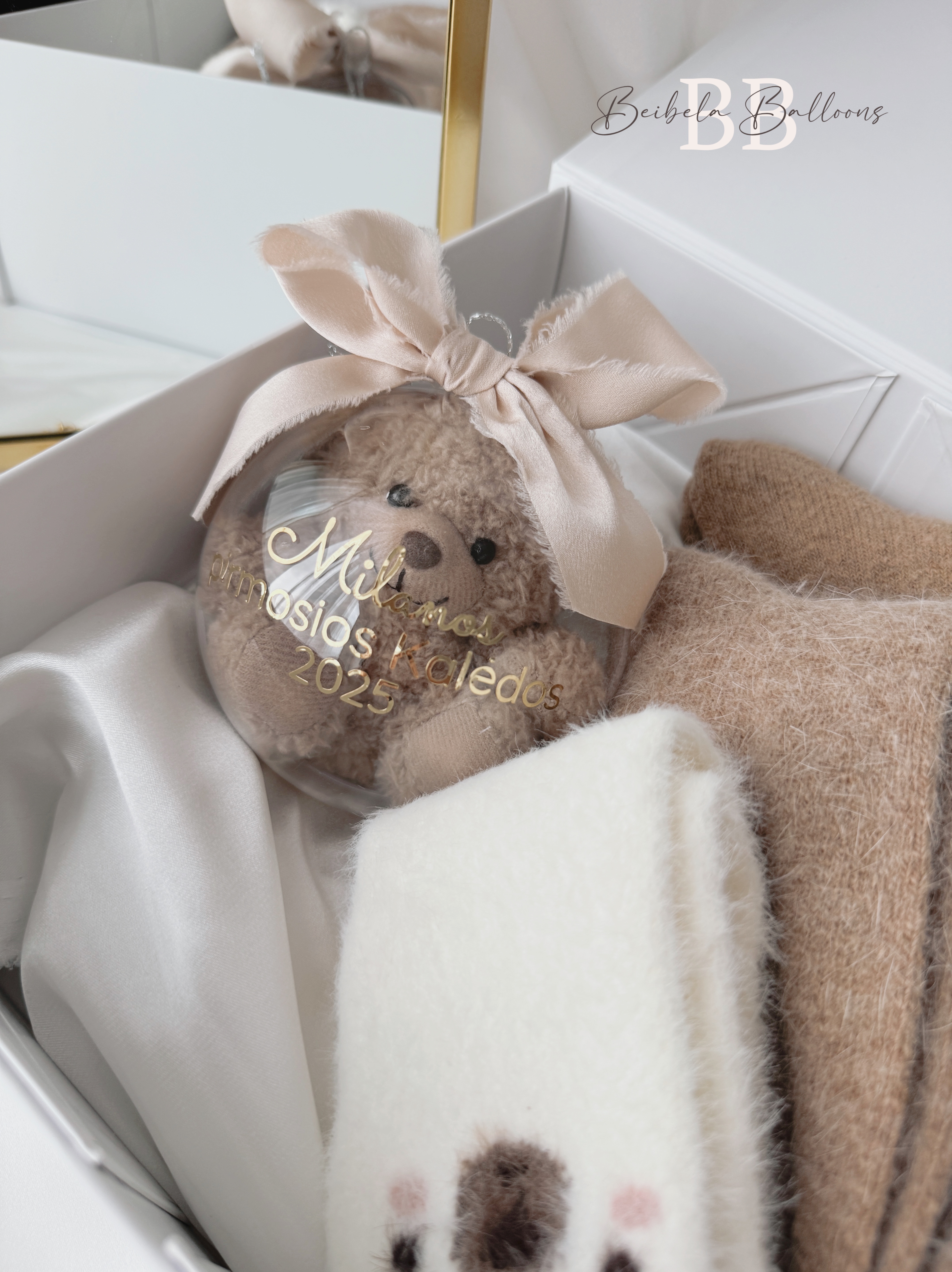 Dovanų rinkinys "Kalėdinis su kojinėmis"