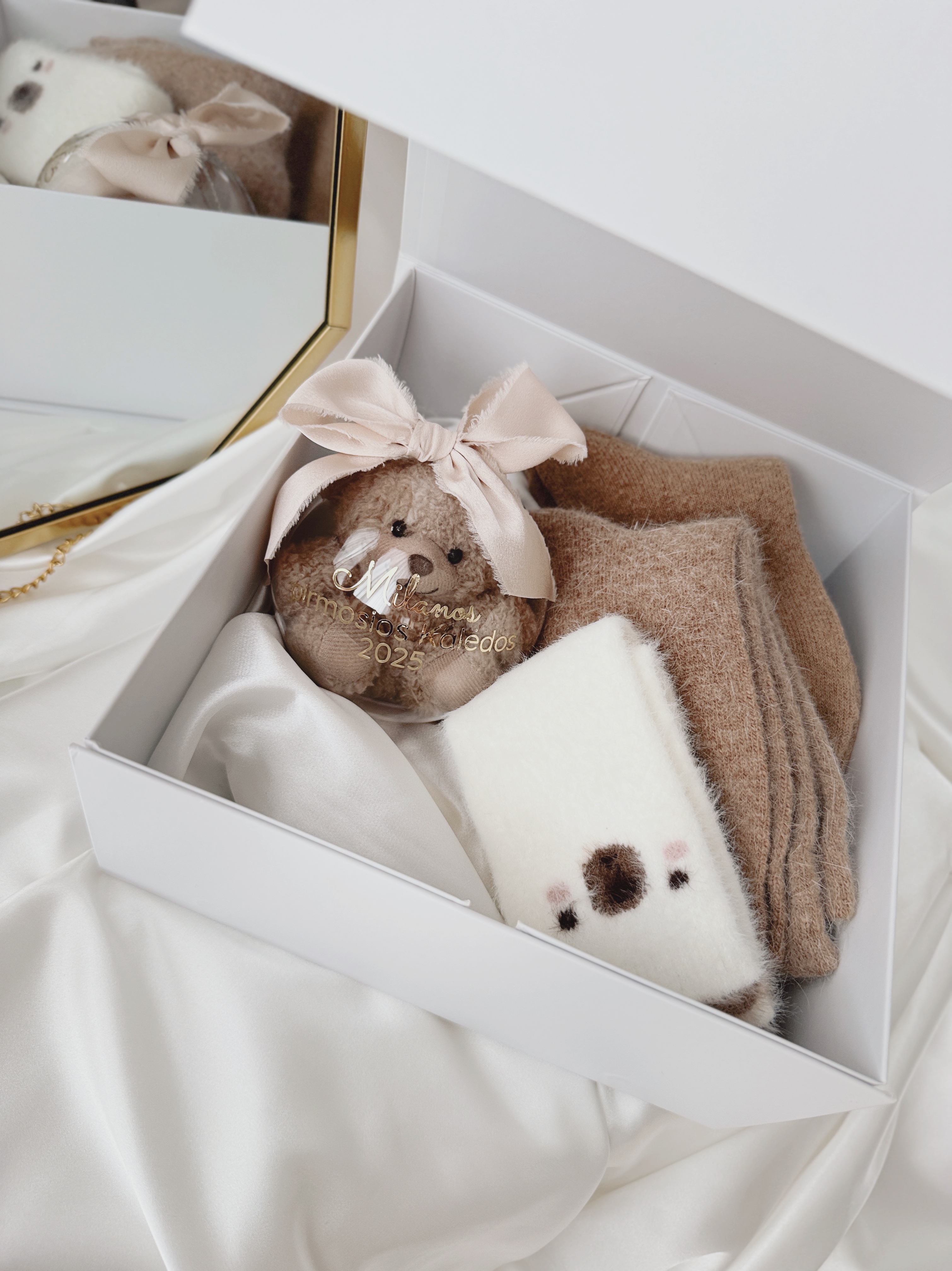 Dovanų rinkinys "Kalėdinis su kojinėmis"