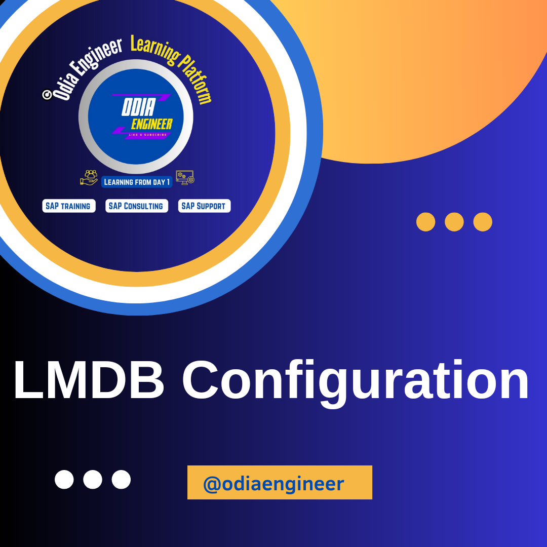 LMDB Configuration