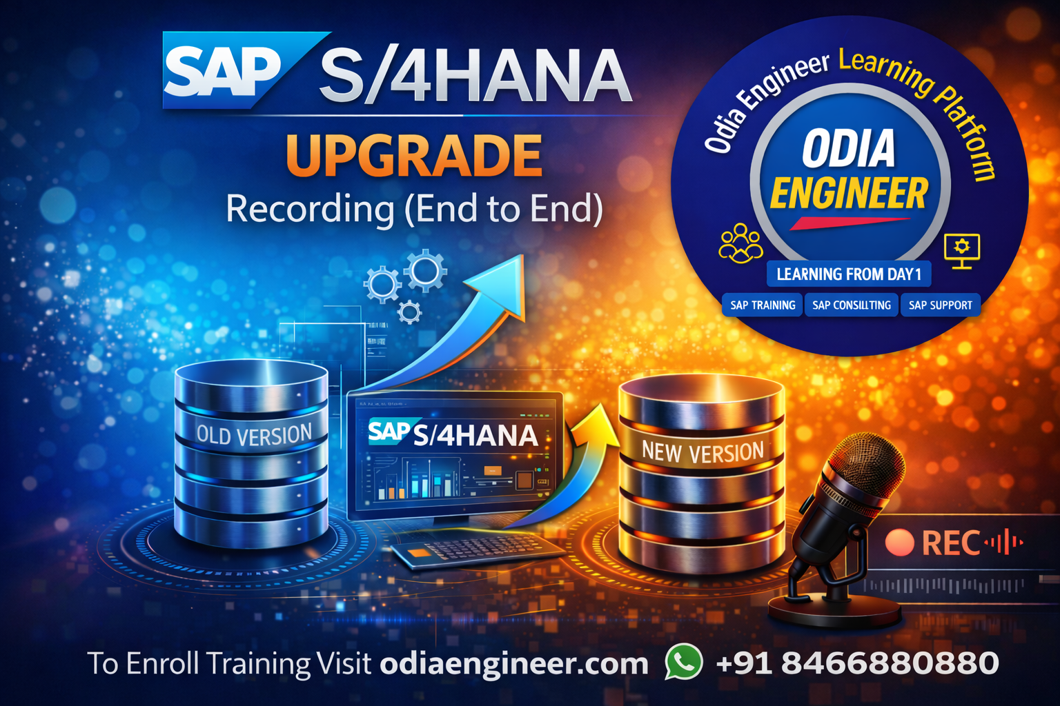 SAP S4HANA Upgrade Recording (End To End)