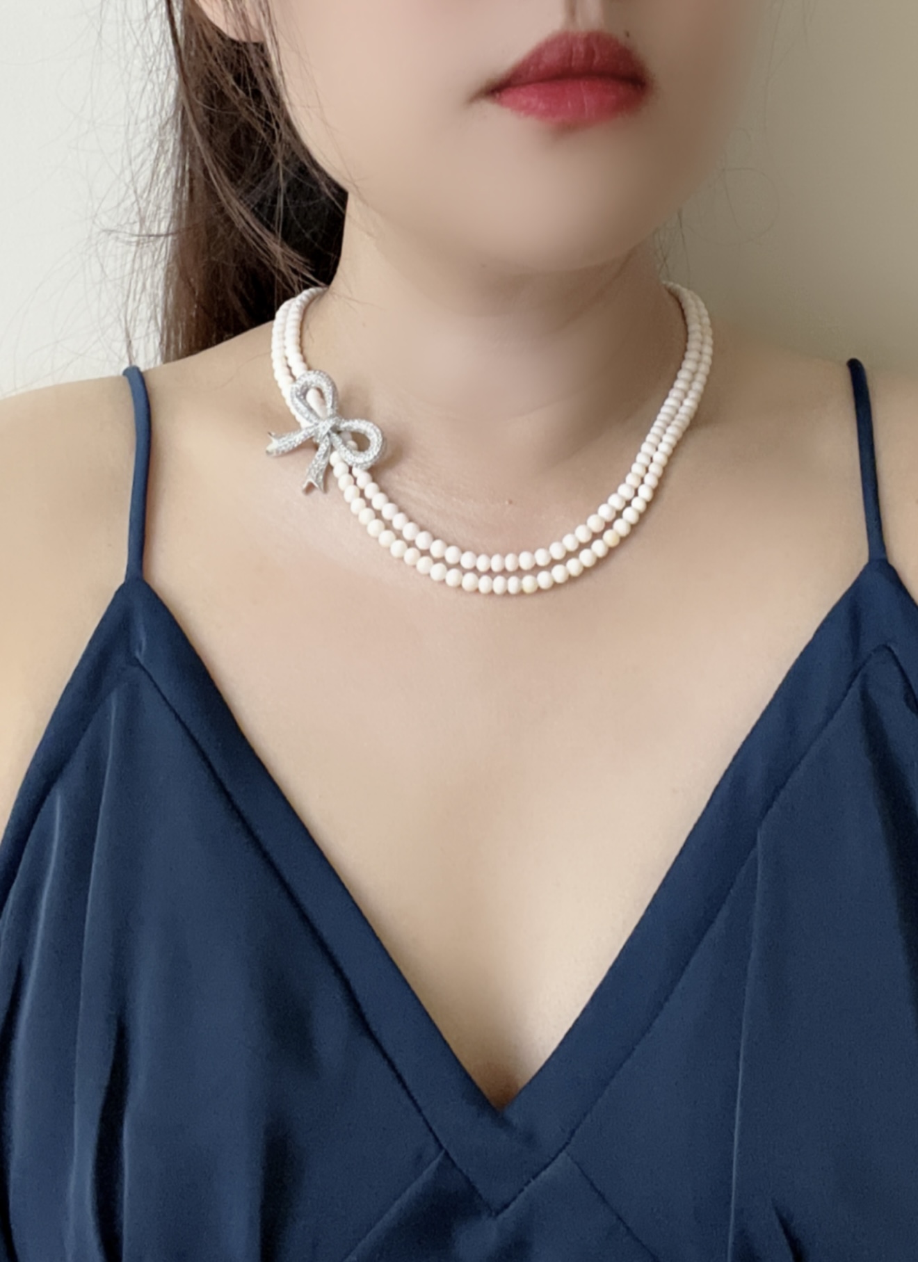 Velaria II – Double Layer Queen Conch Necklace