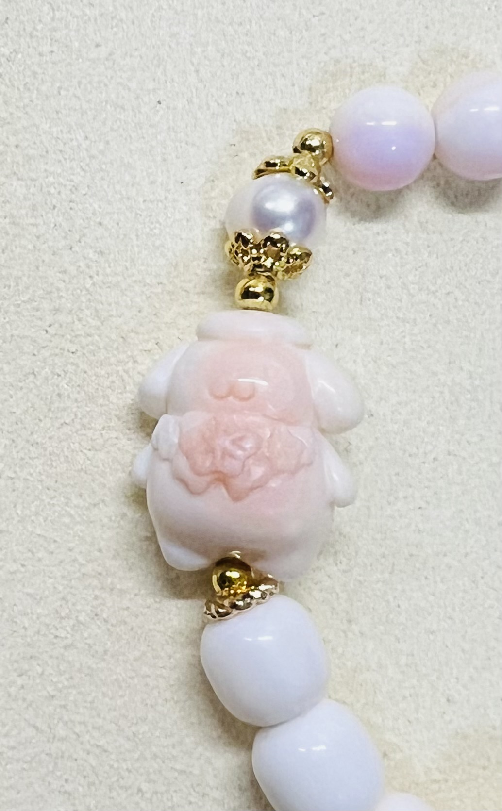 Pompompurin and Flower Carving Ball