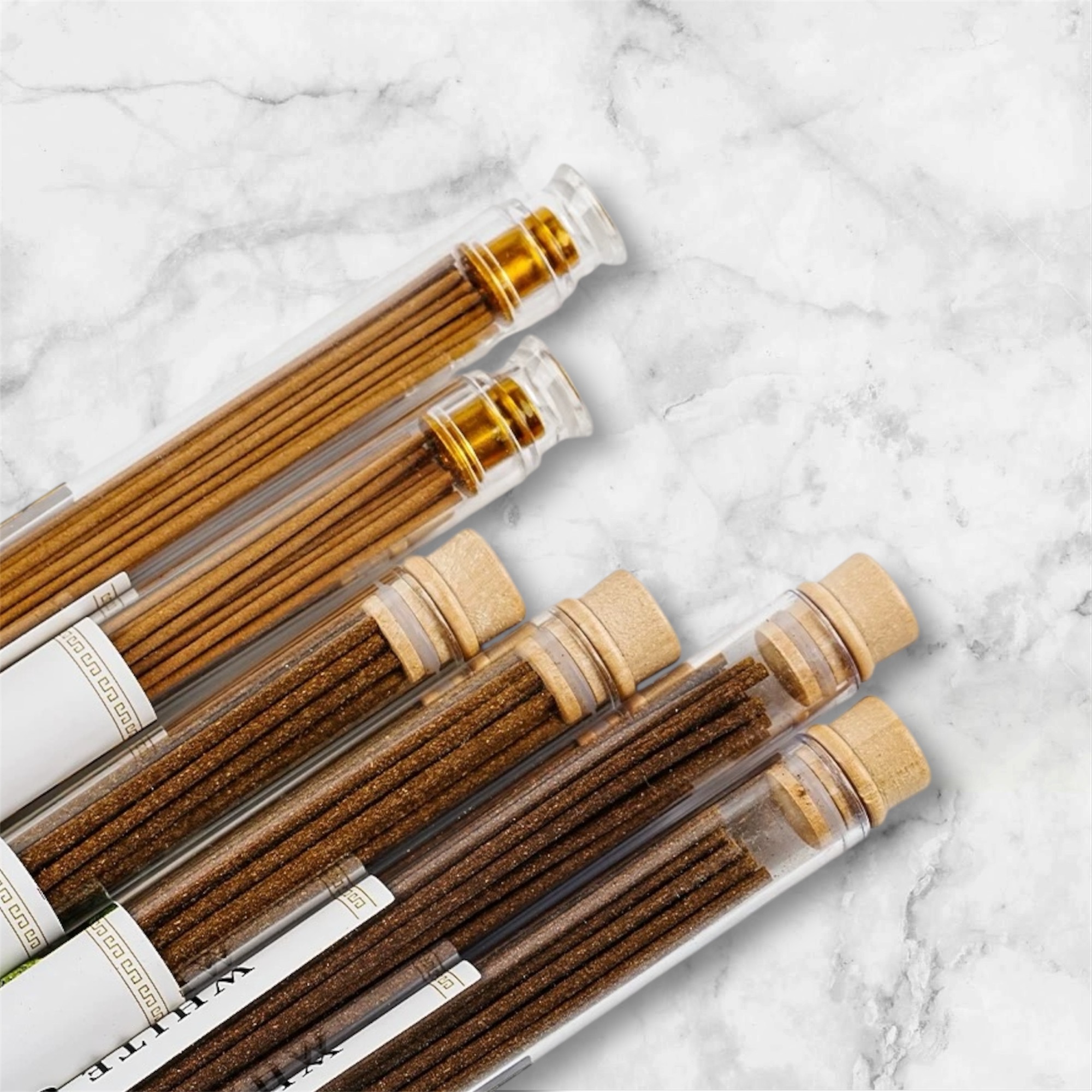(Preorder) White Sage Natural Incense Sticks and Dusk Cloud Ceramics Incense Sticks Holder