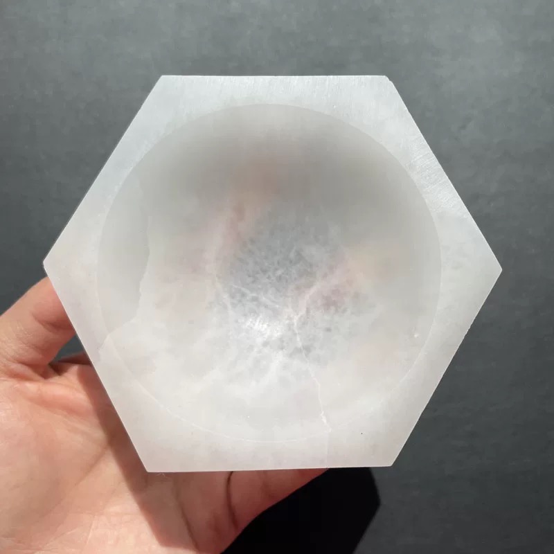 (Preorder) Hexagon Selenite Charging Bowl