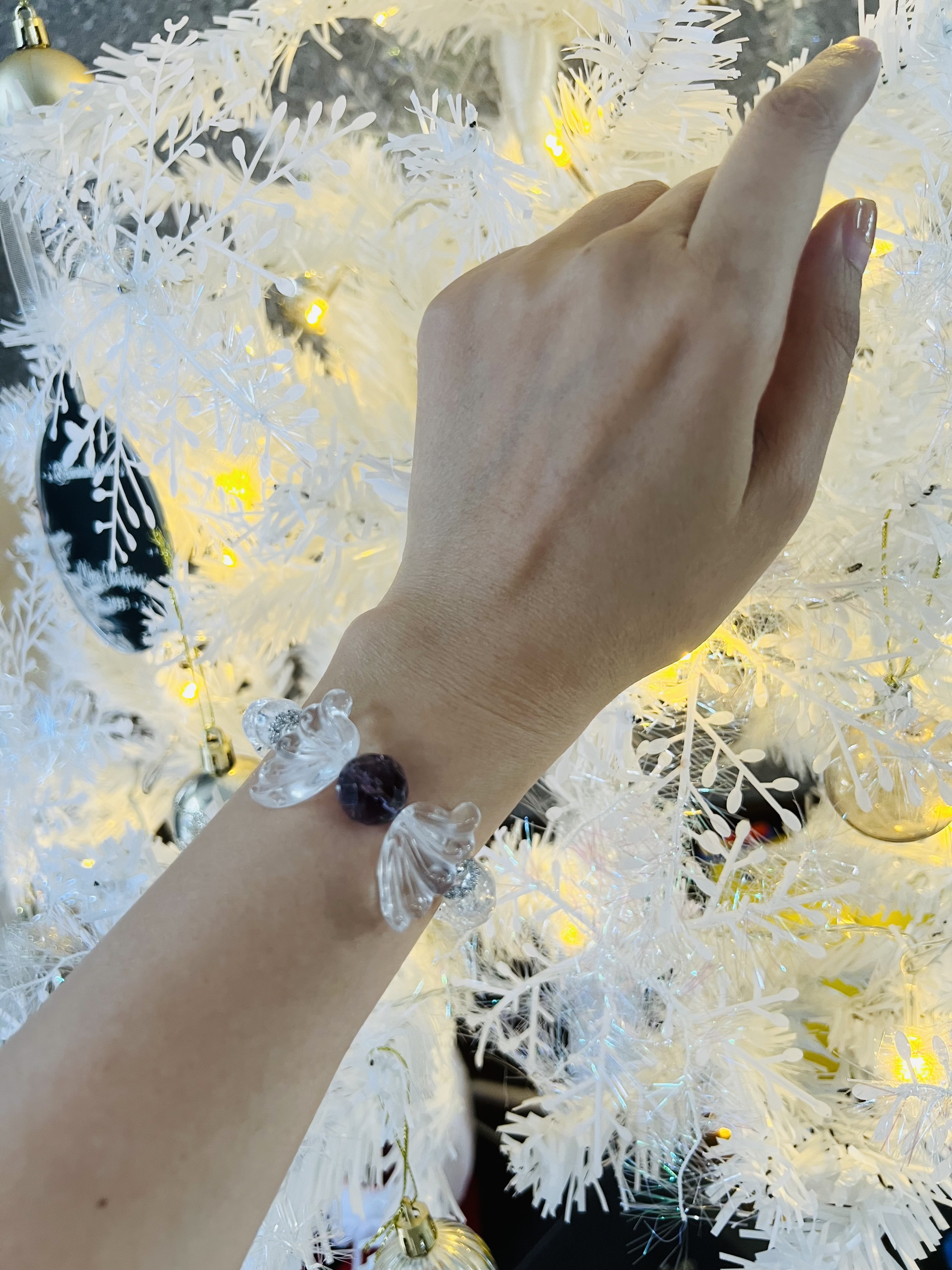 Enchanted Aura Bracelet - Amethyst