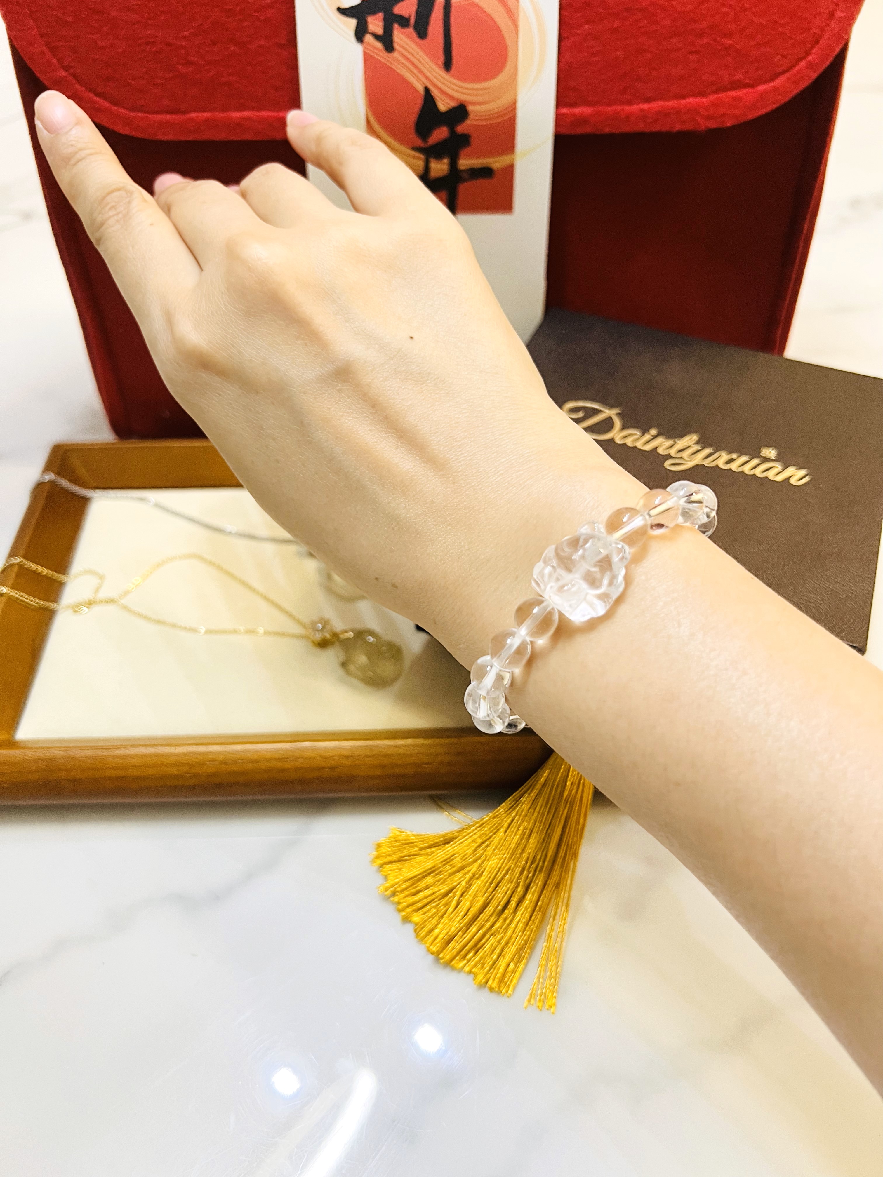 "Wisdom & Clarity" Bracelet