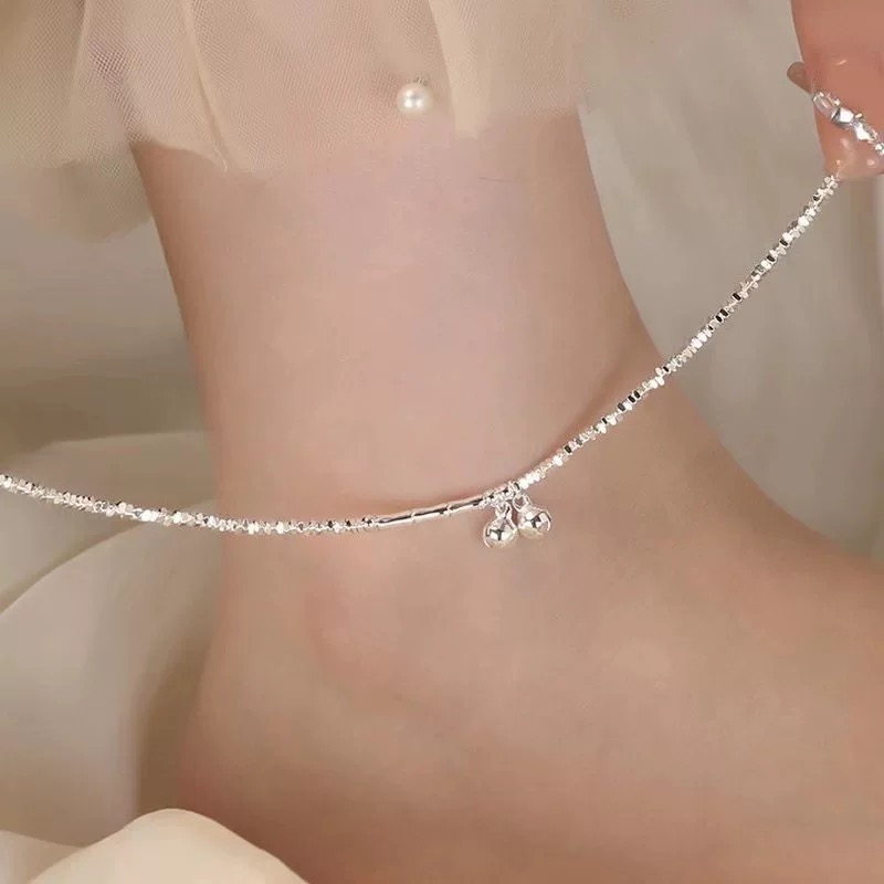 Lucky Bells Anklet 999 Silver