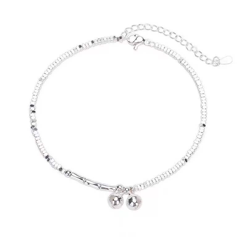 Lucky Bells Anklet 999 Silver