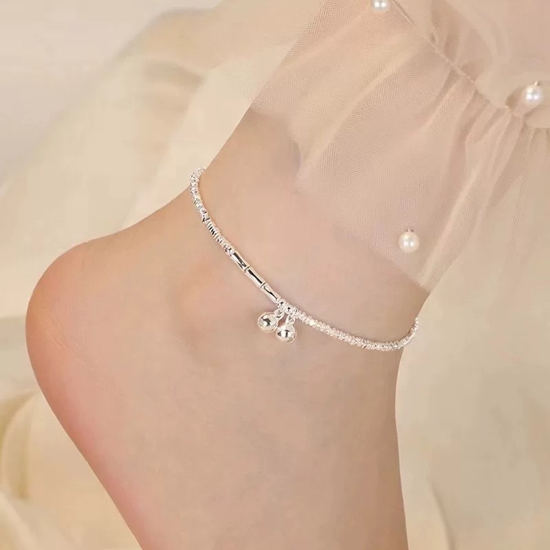 Lucky Bells Anklet 999 Silver