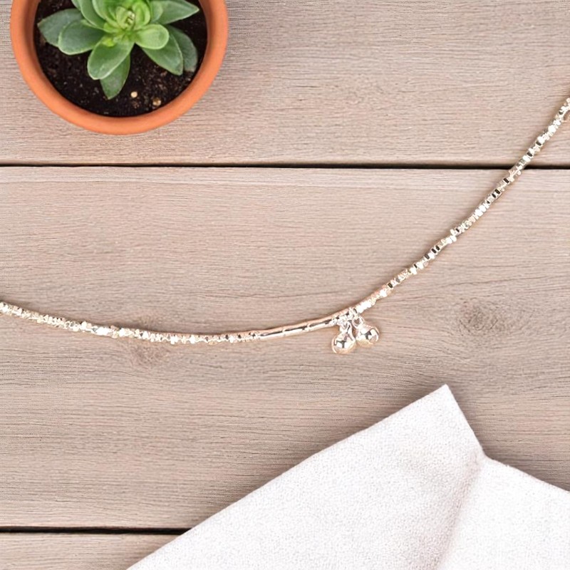 Lucky Bells Anklet 999 Silver
