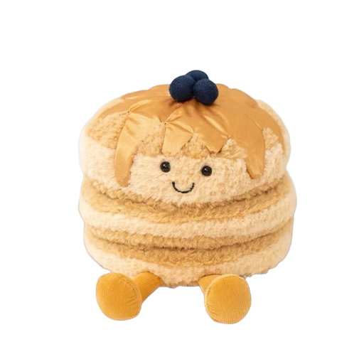 Amuseables Blueberry Pancakes Plush Toy