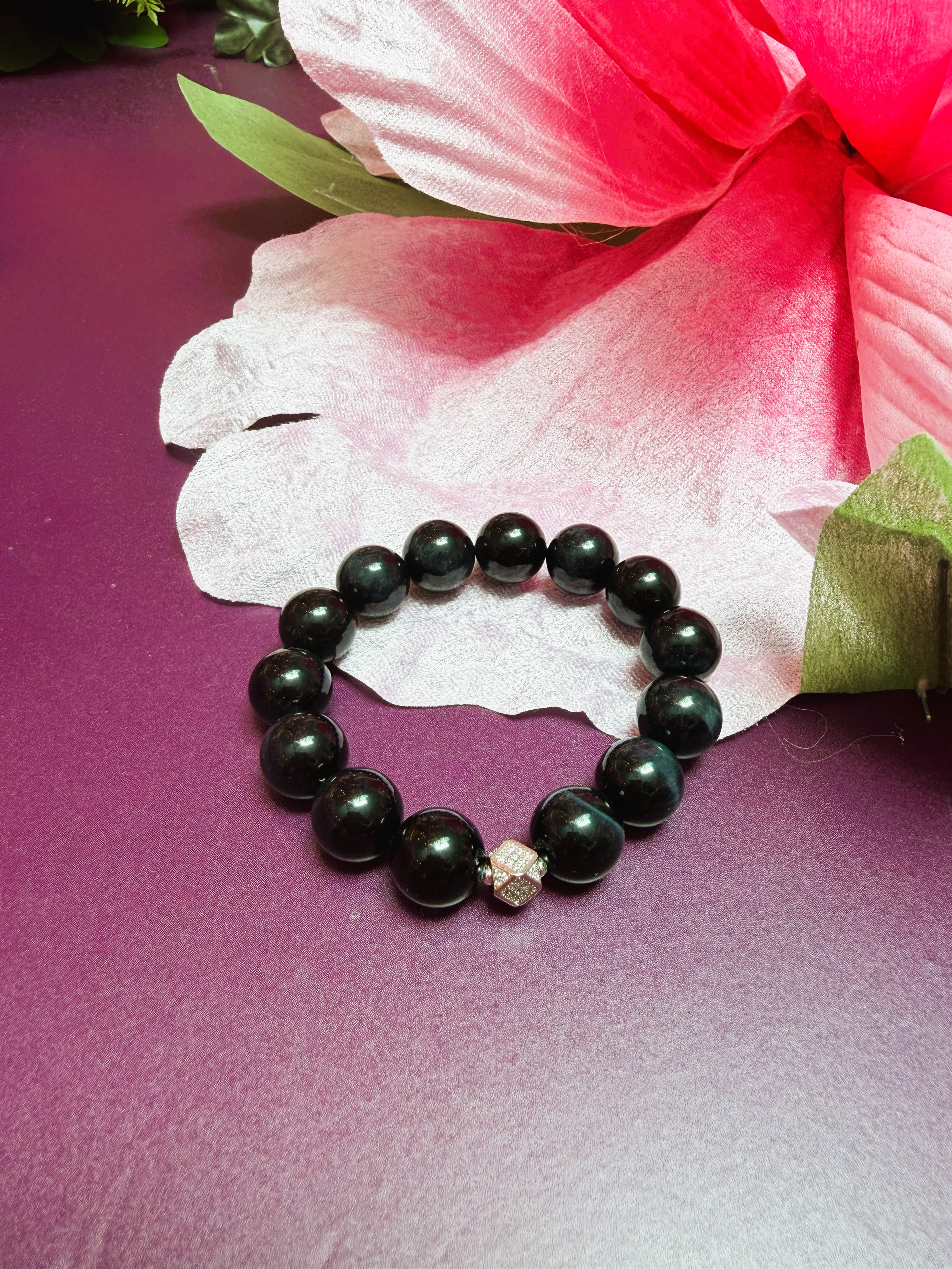 His and Hers, Kindred Calm Blue Tiger Eye 