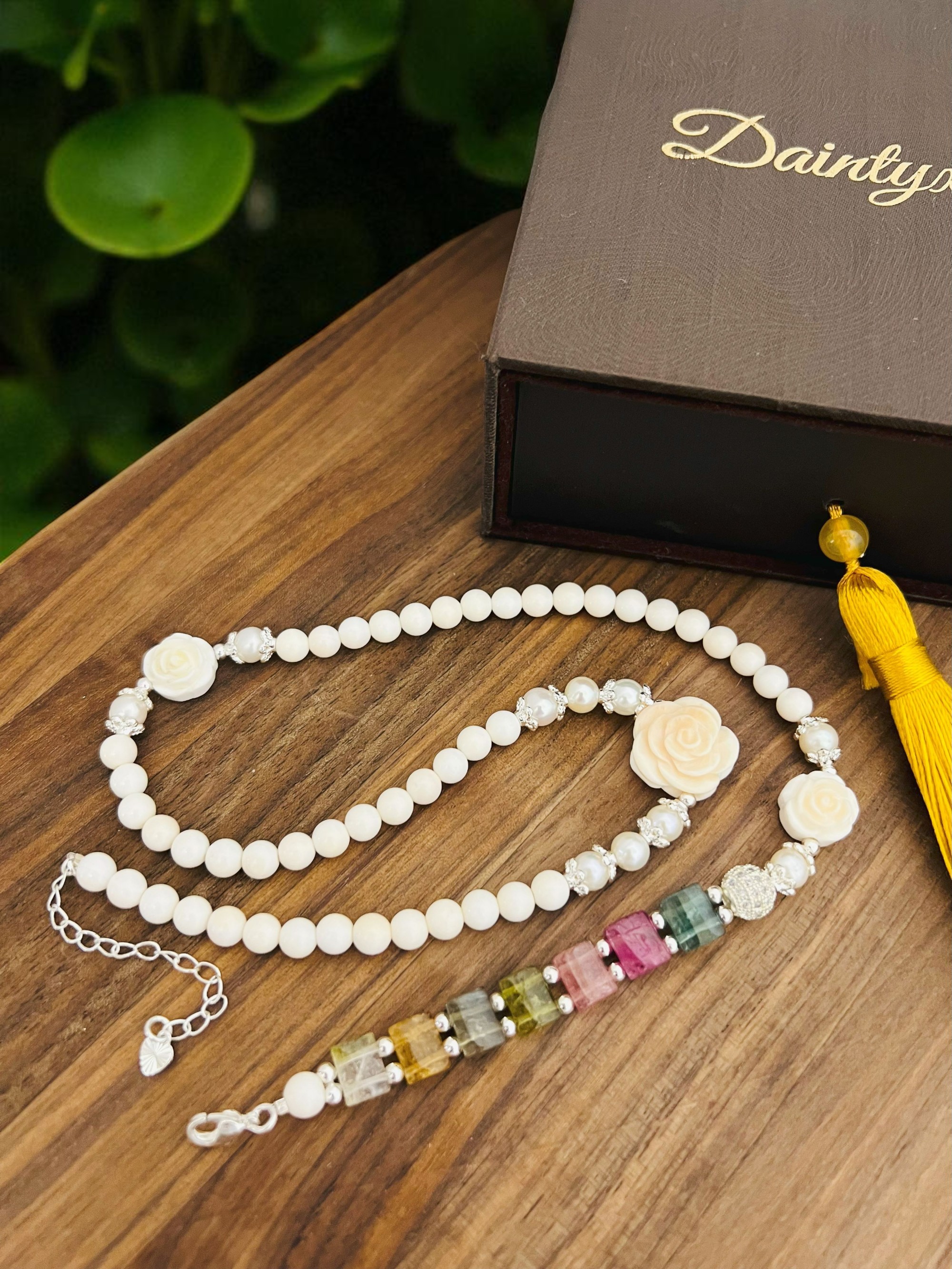 Tourmaline in Bloom: The Rose Wrap