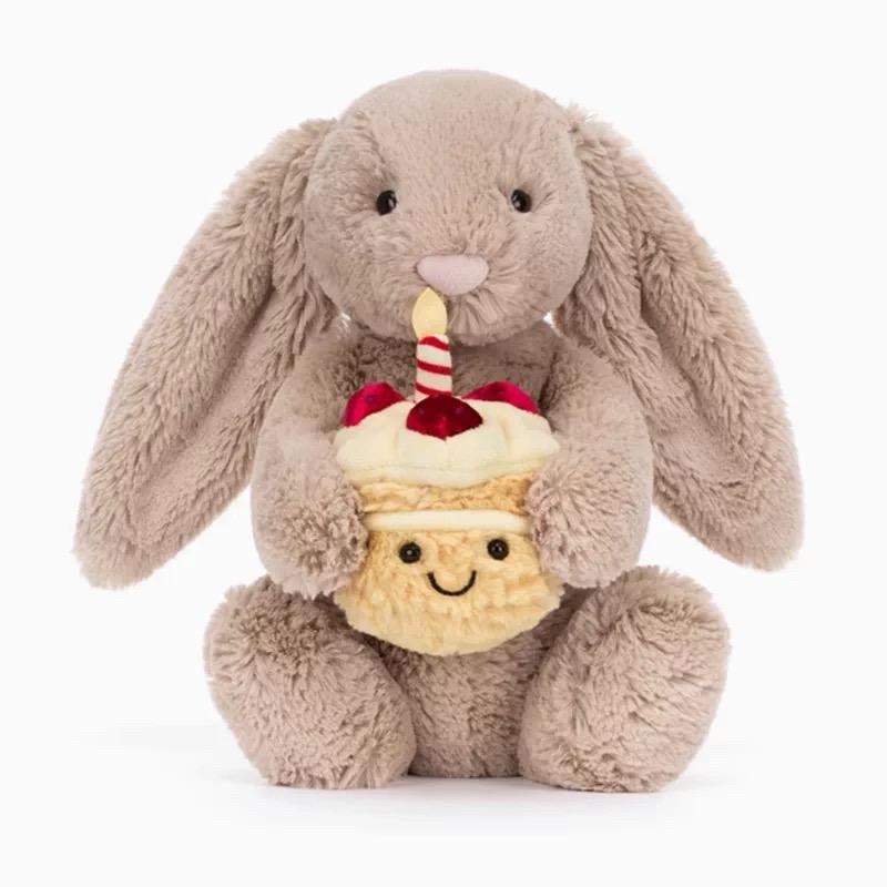 Bashful Bunny Birthday Soft Toy