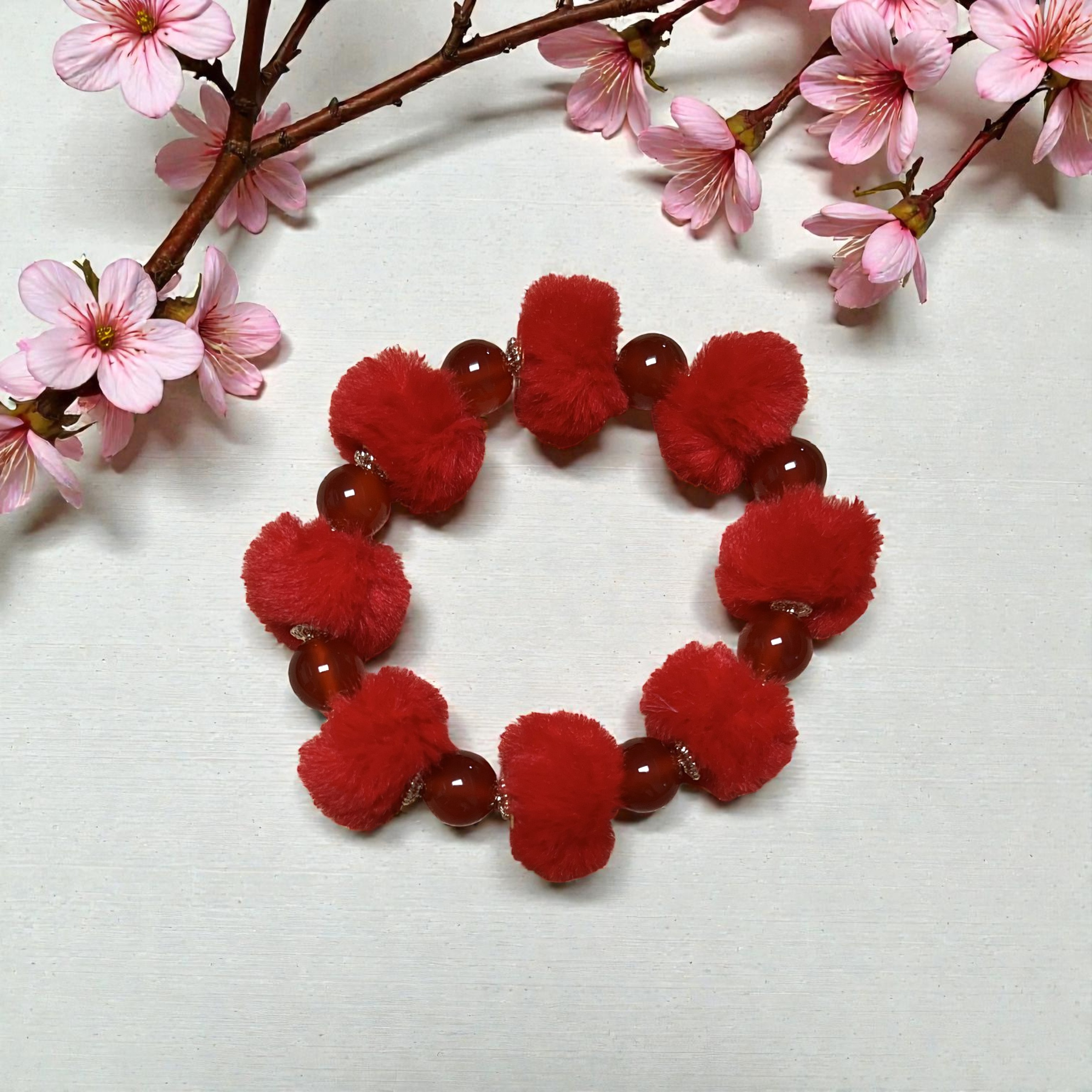 Cloud Soft – Red Agate | Vitality & Prosperity