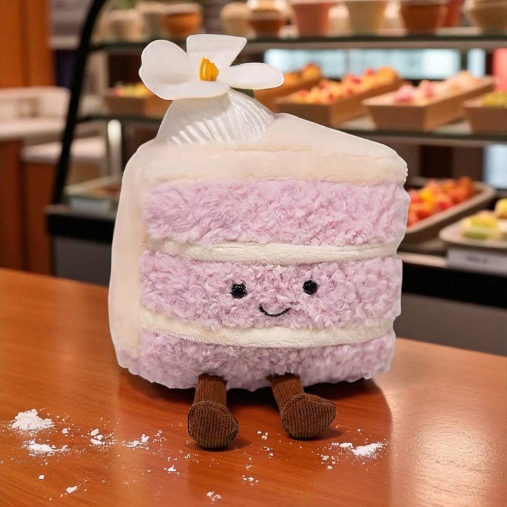 Amuseables Taro Slice Cake Plush Toy