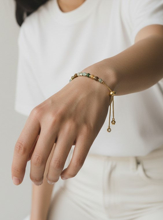 Love + Jade, Gemini Jade Bracelet