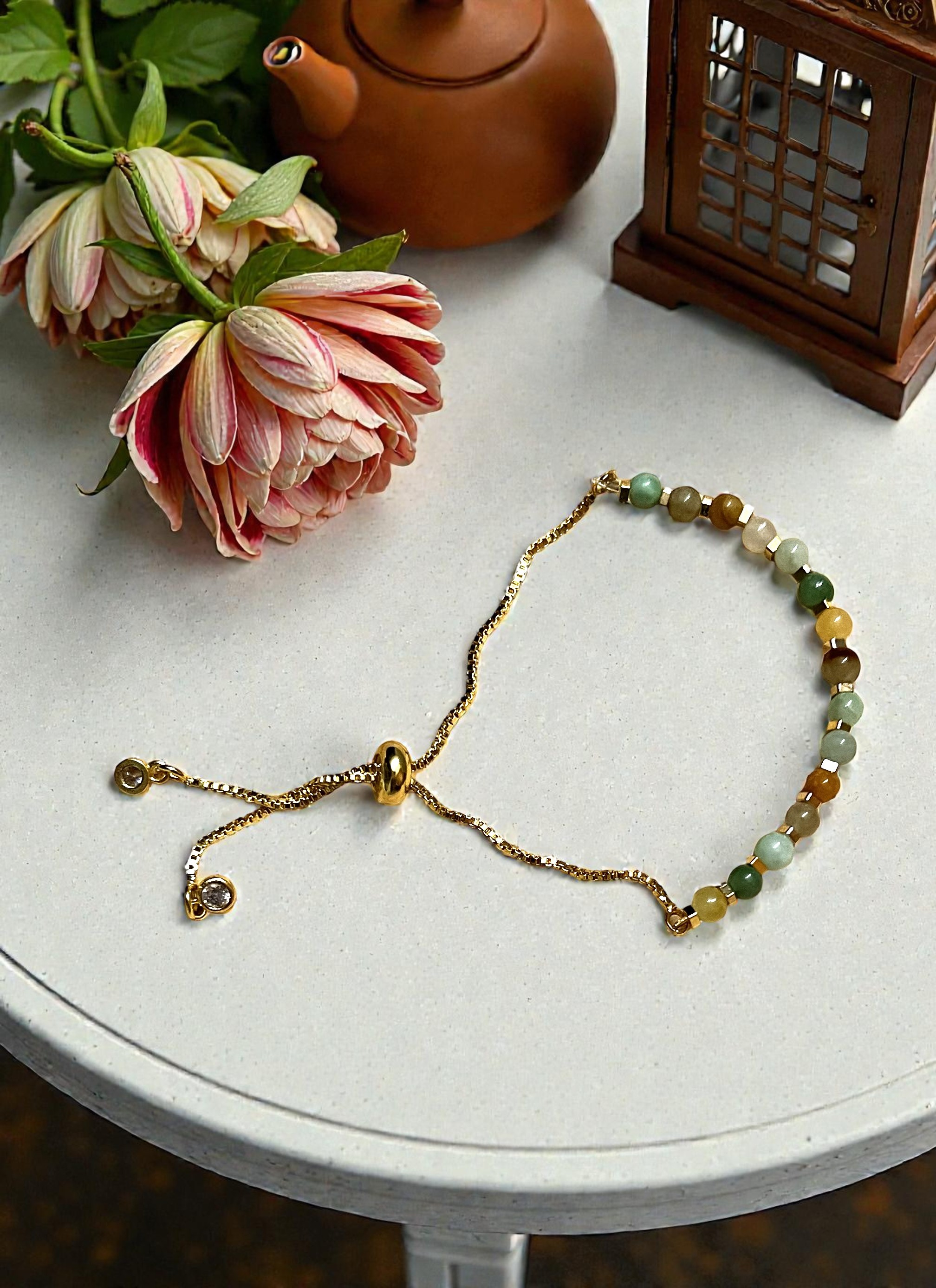 Love + Jade, Gemini Jade Bracelet