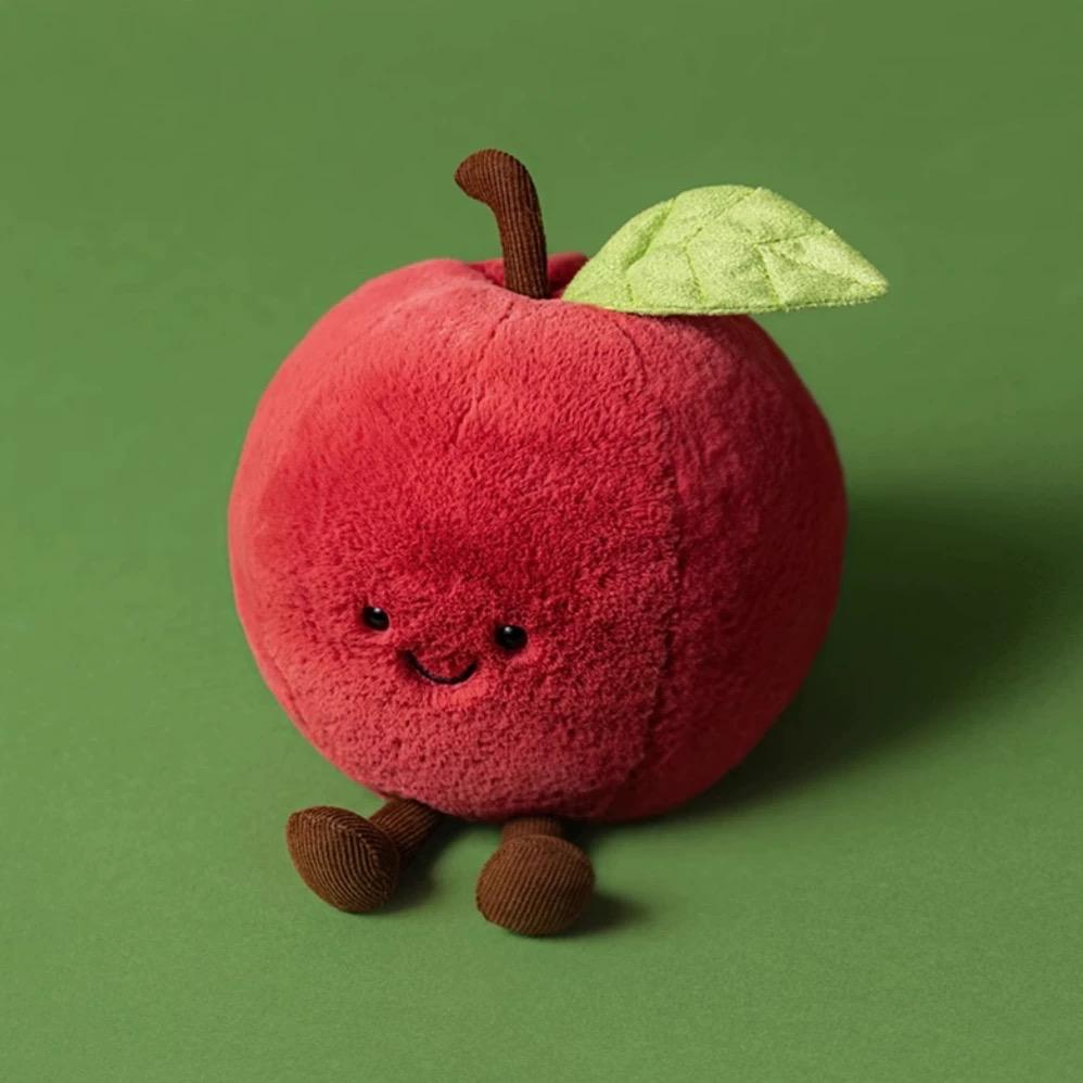 Amuseables Red Apple Plush Toy