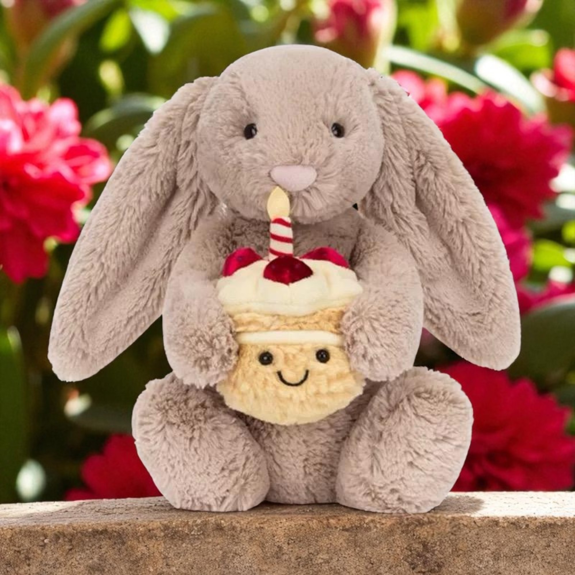 Bashful Bunny Birthday Soft Toy
