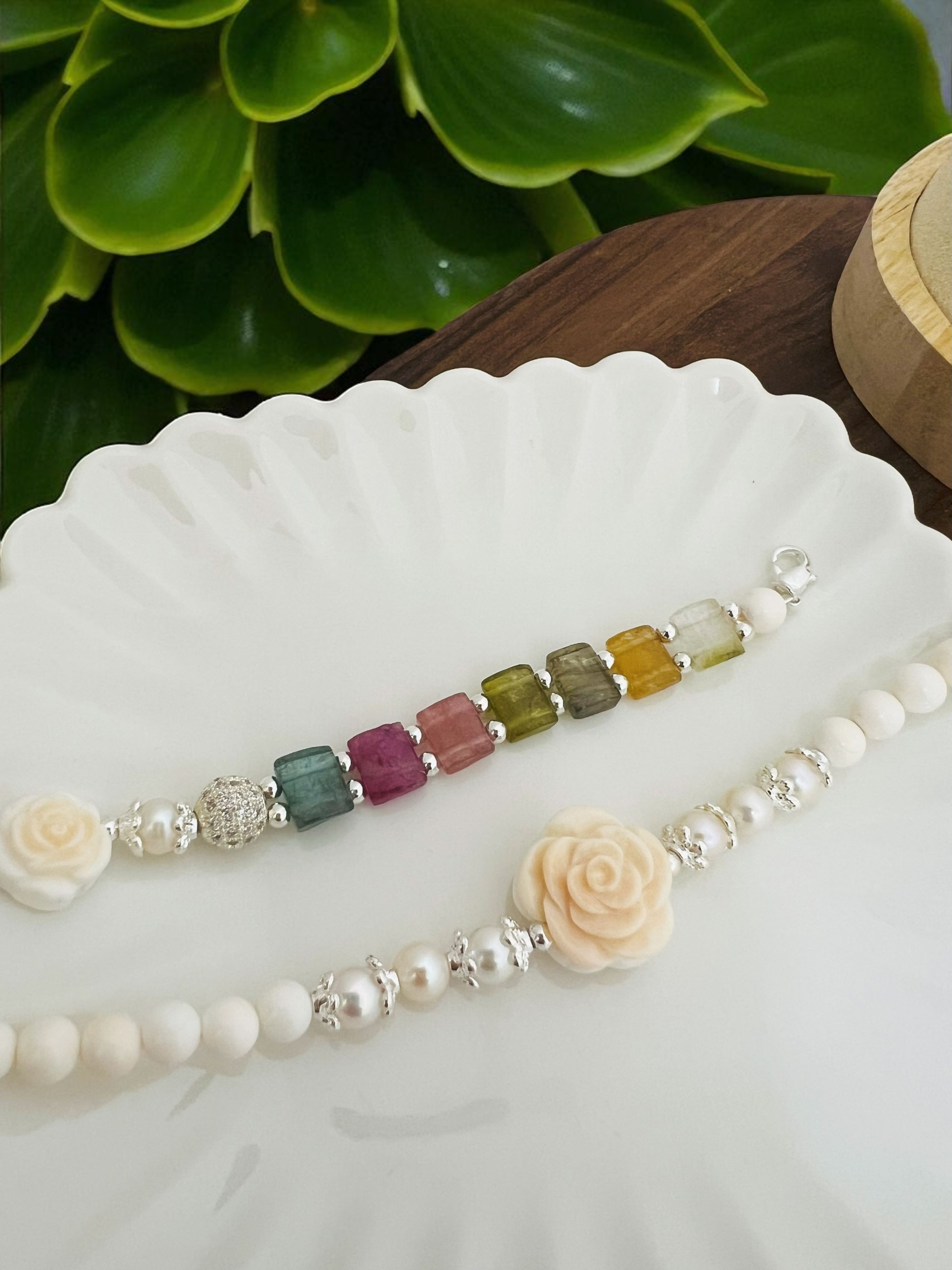 Tourmaline in Bloom: The Rose Wrap