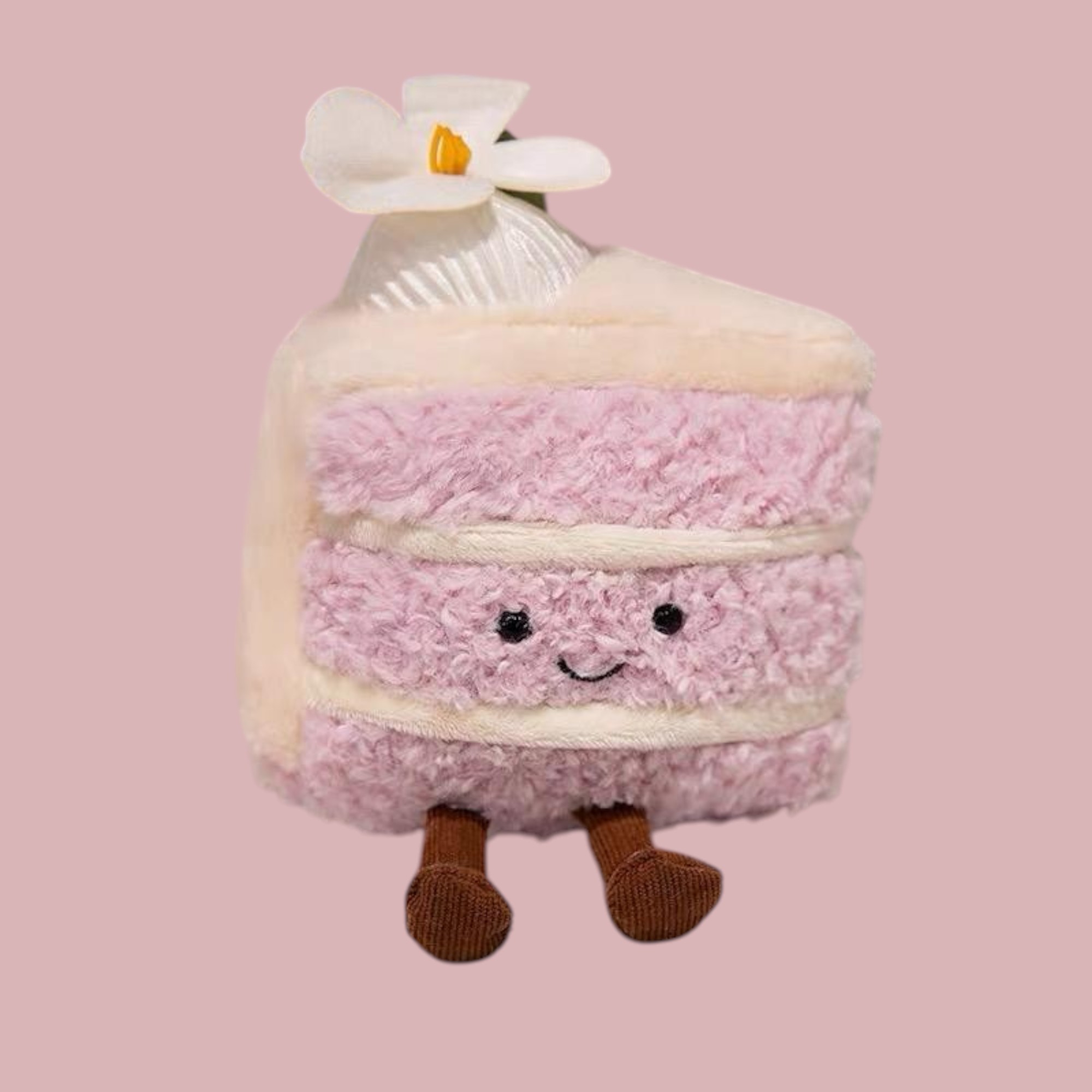Amuseables Taro Slice Cake Plush Toy