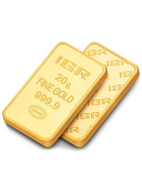 20 gr Gold Investment Bar - Istanbul Gold Refinery (IGR)