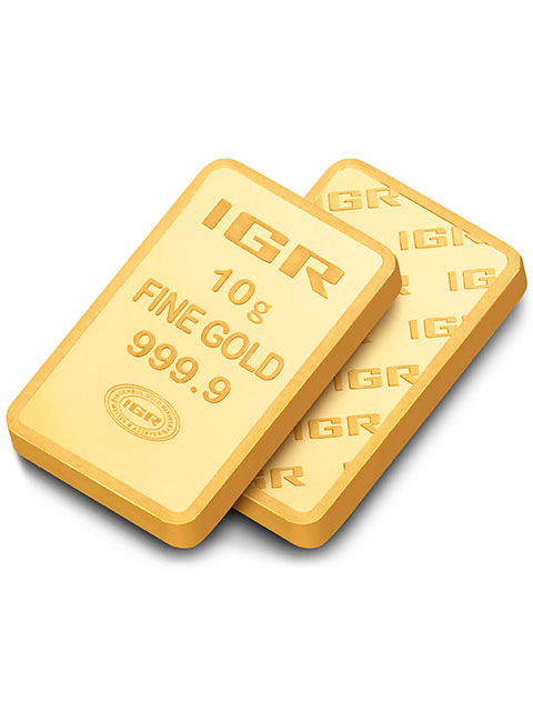 10 gr Gold Investment Bar - Istanbul Gold Refinery (IGR)