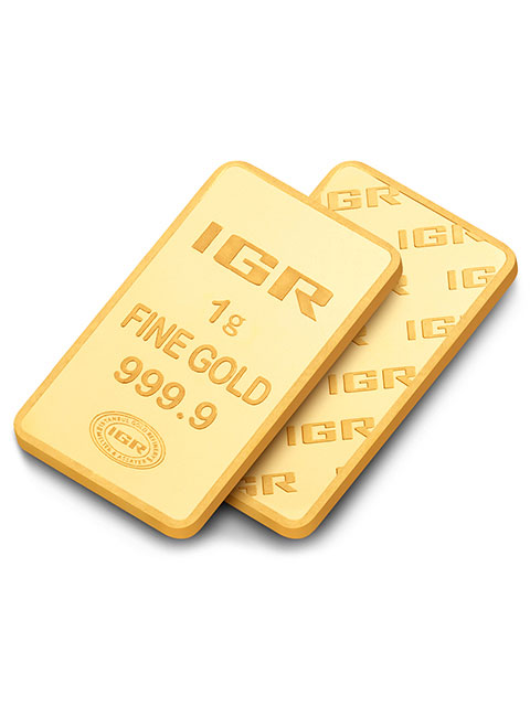1 gr Gold Investment Bar - Istanbul Gold Refinery (IGR)