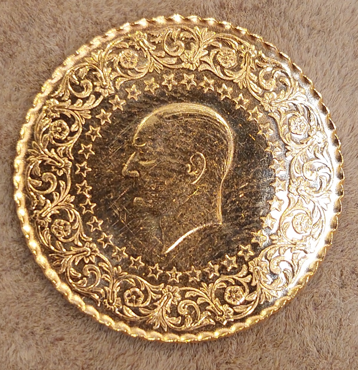 3.5g 22k Turkish Gold Coin