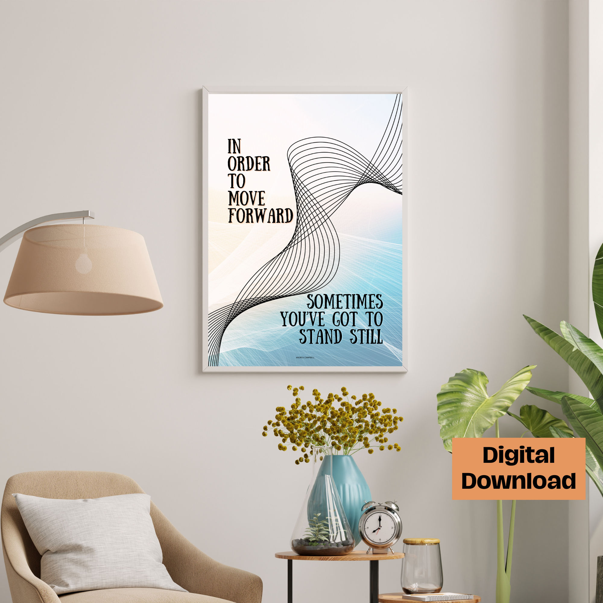 Stand Still Wall Art