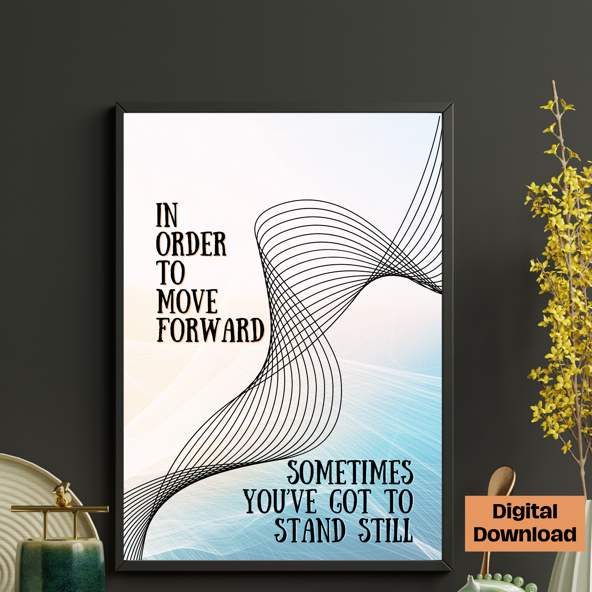 Stand Still Wall Art