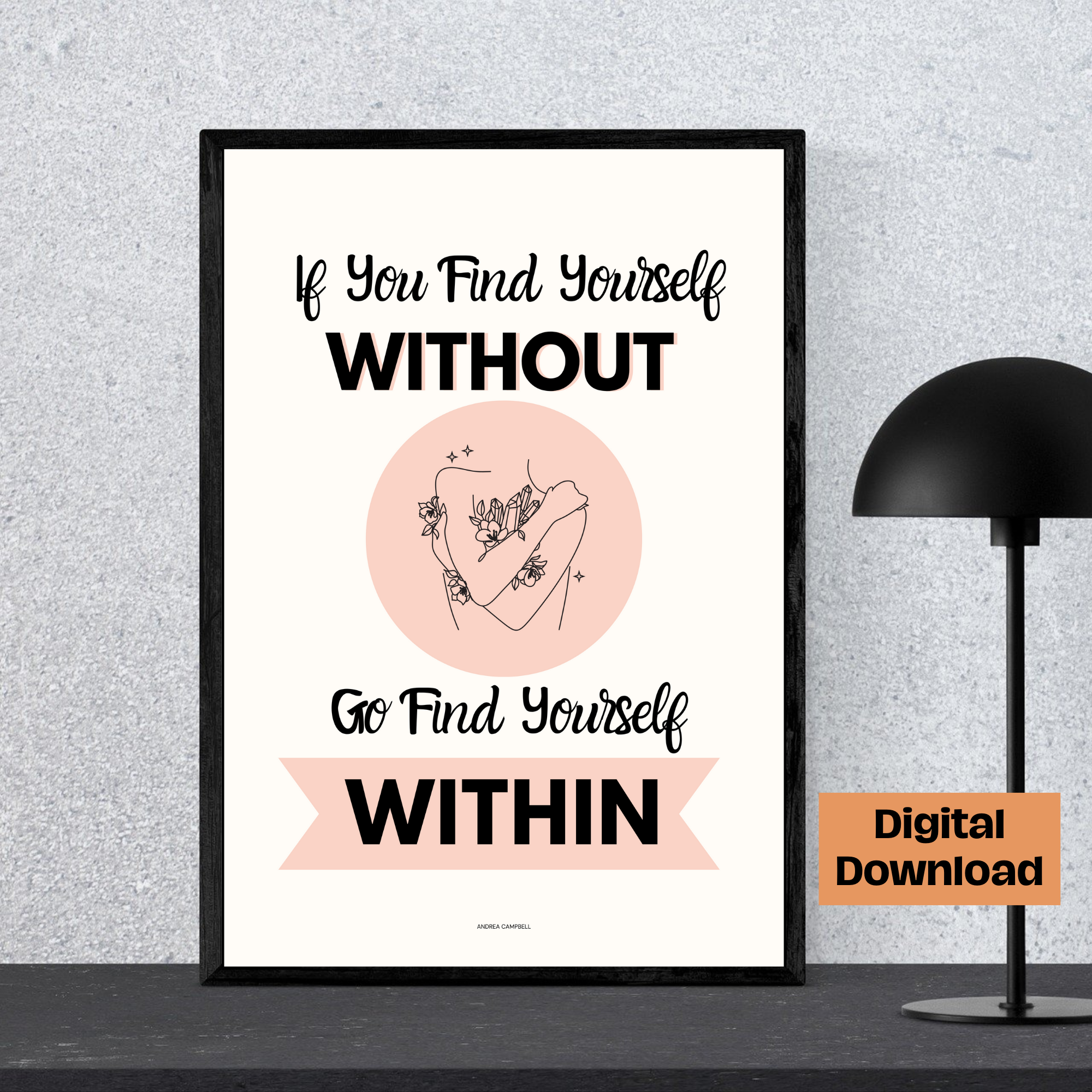 Find Self Within Wall Art