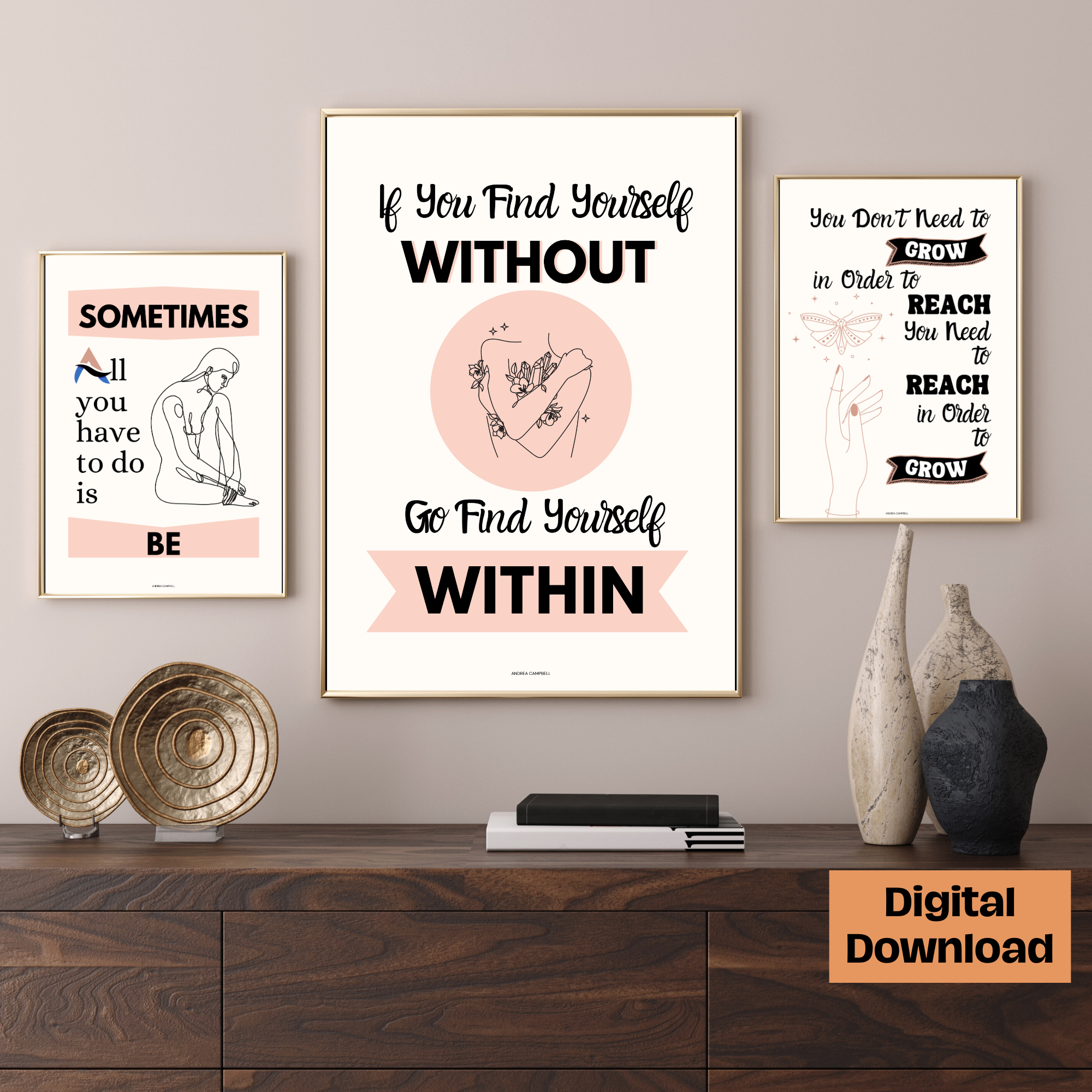 Grow and Reach Wall Art