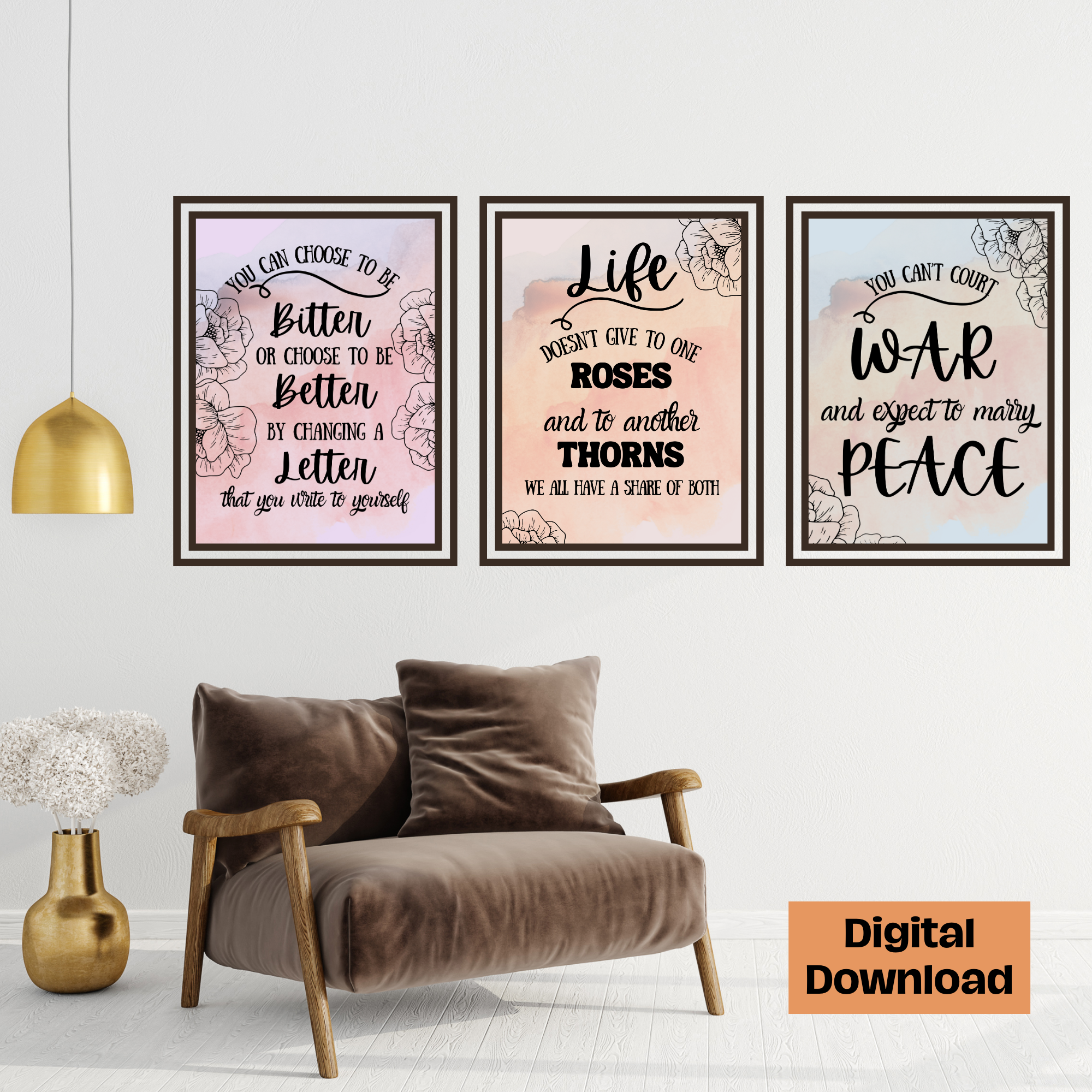 War and Peace Wall Art