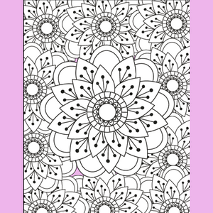 Inspirational Coloring Journal for Teenage Girls