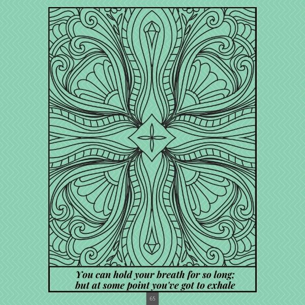 REFLECTIONS: Inspirational Coloring Journal for Men