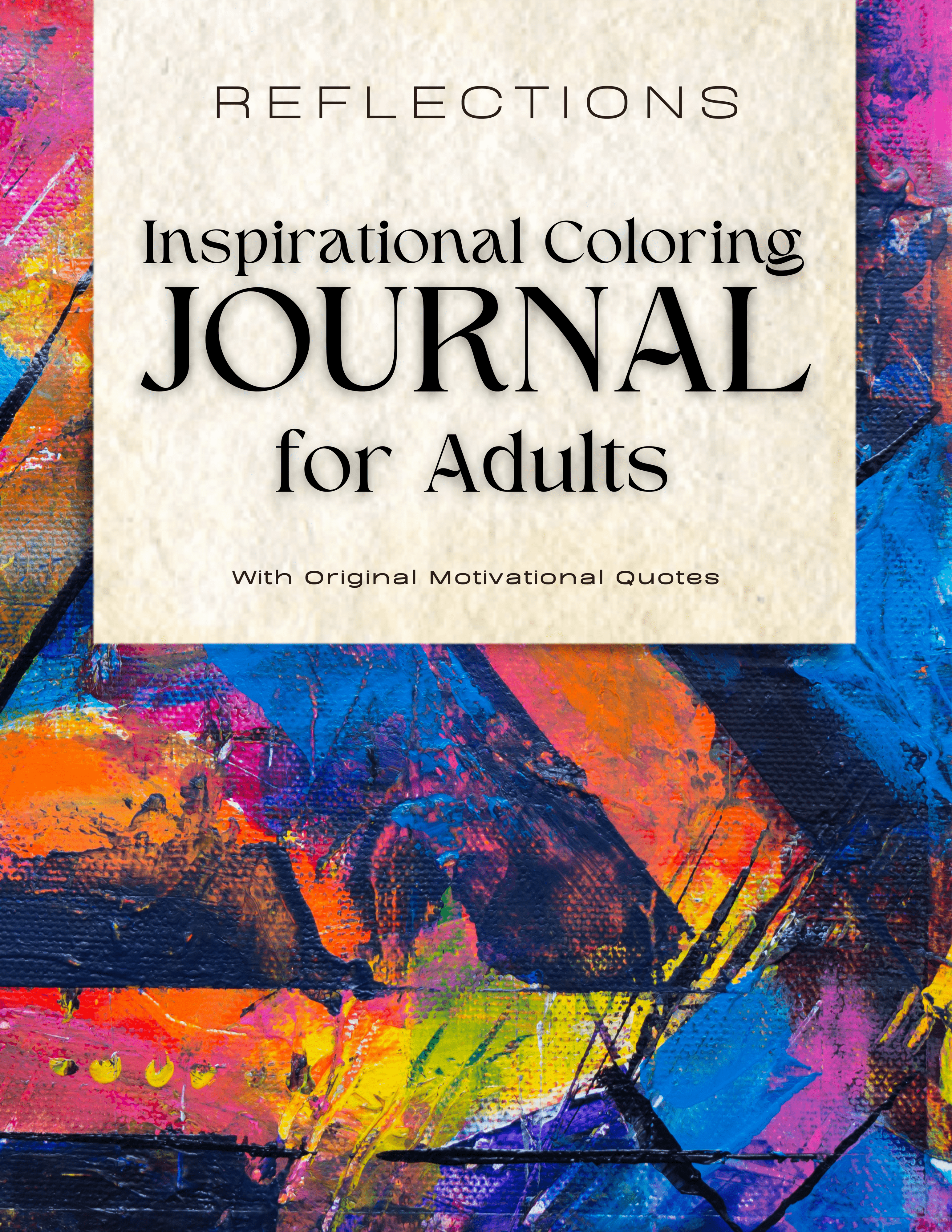 Inspirational Coloring Journal for Men