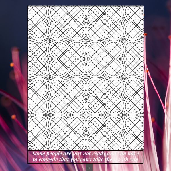 Inspirational Coloring Journal for Men