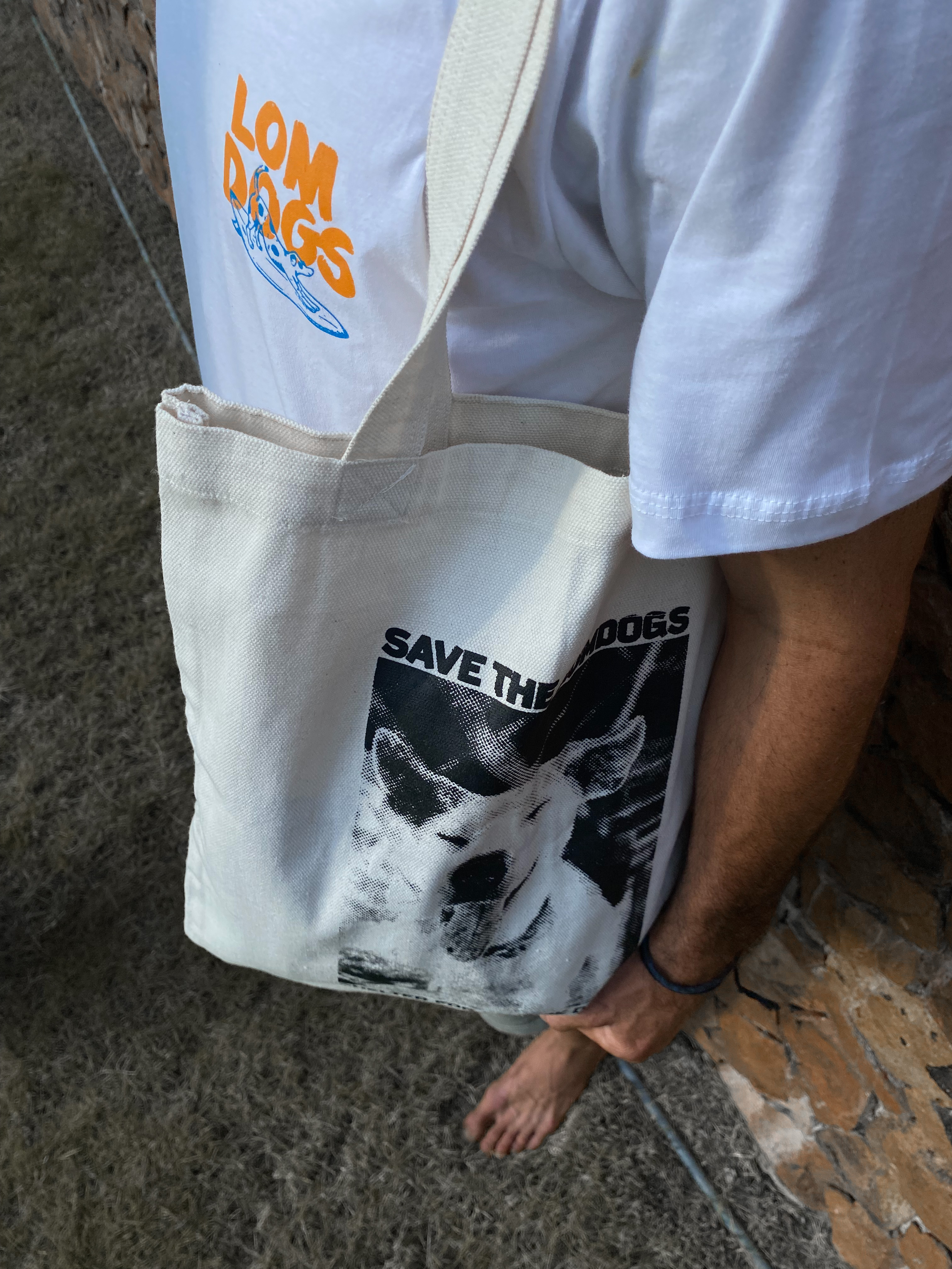 Tote bag safe the Lomdogs