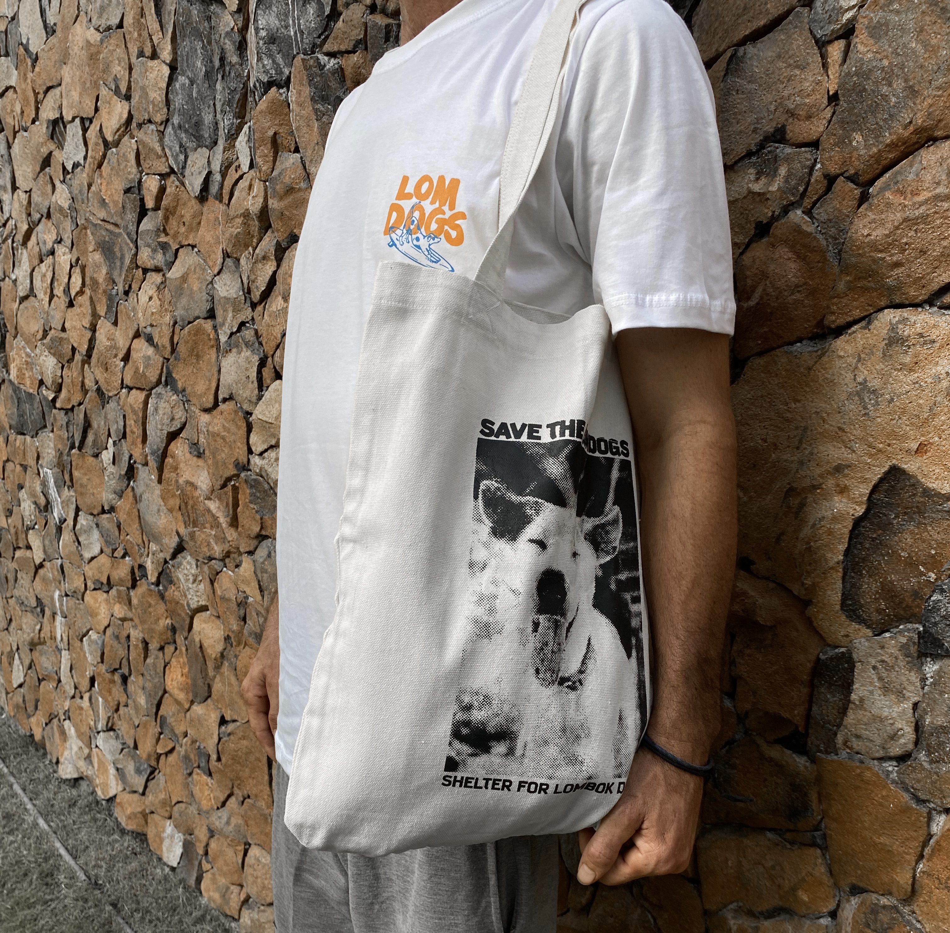 Tote bag safe the Lomdogs
