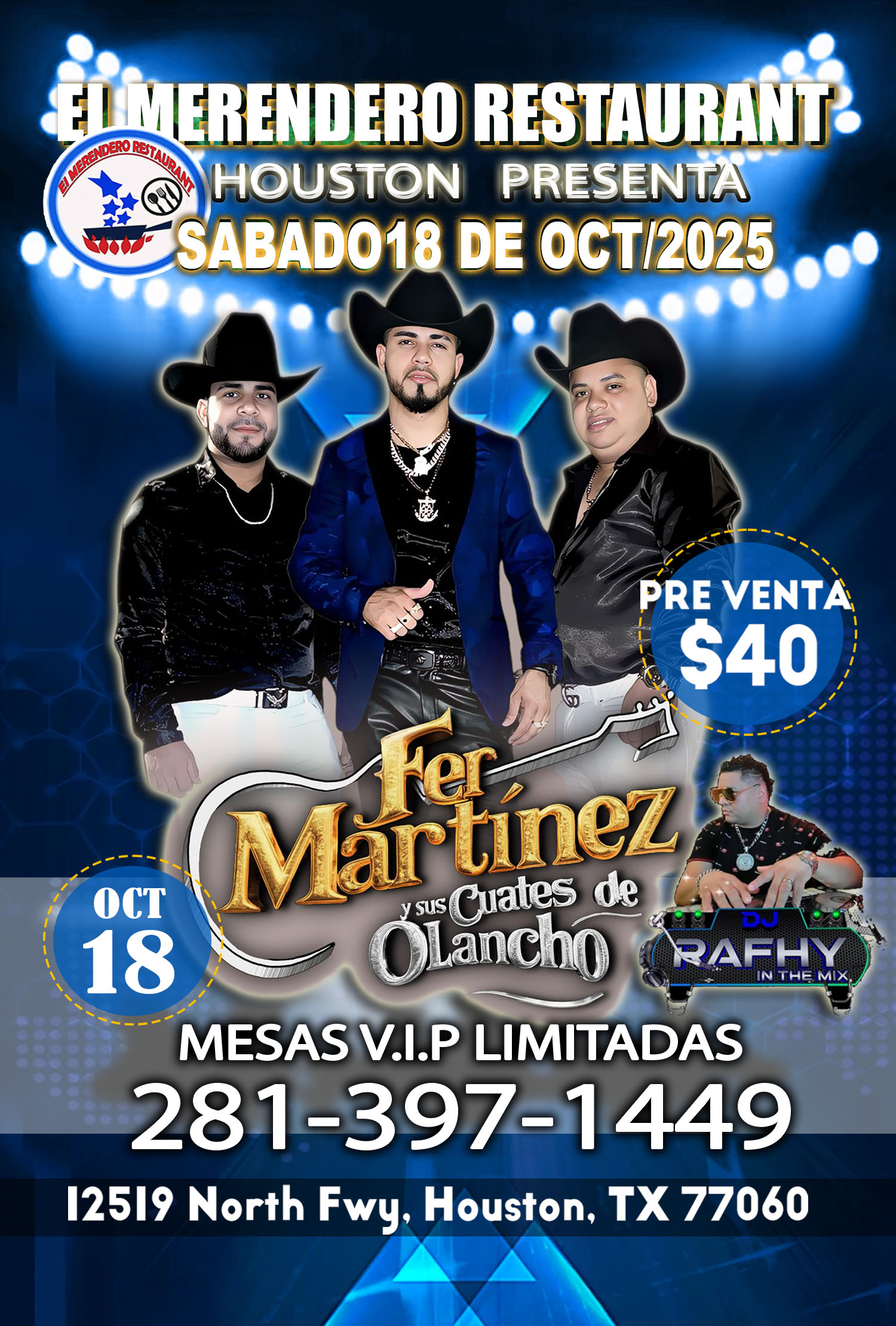 Fer Martinez y sus Cuates de Olancho (Houston)