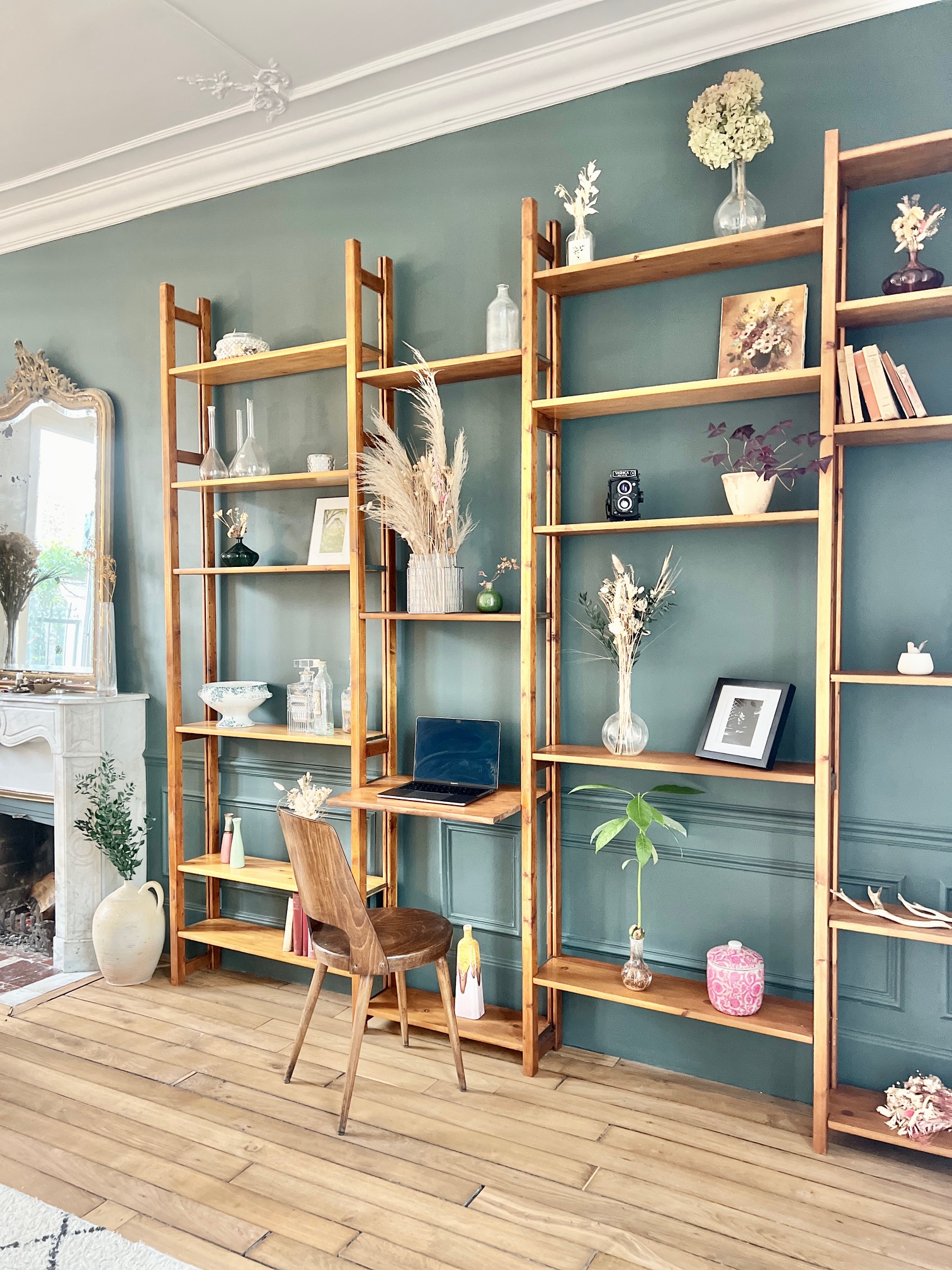 Etagère modulable de bouquiniste