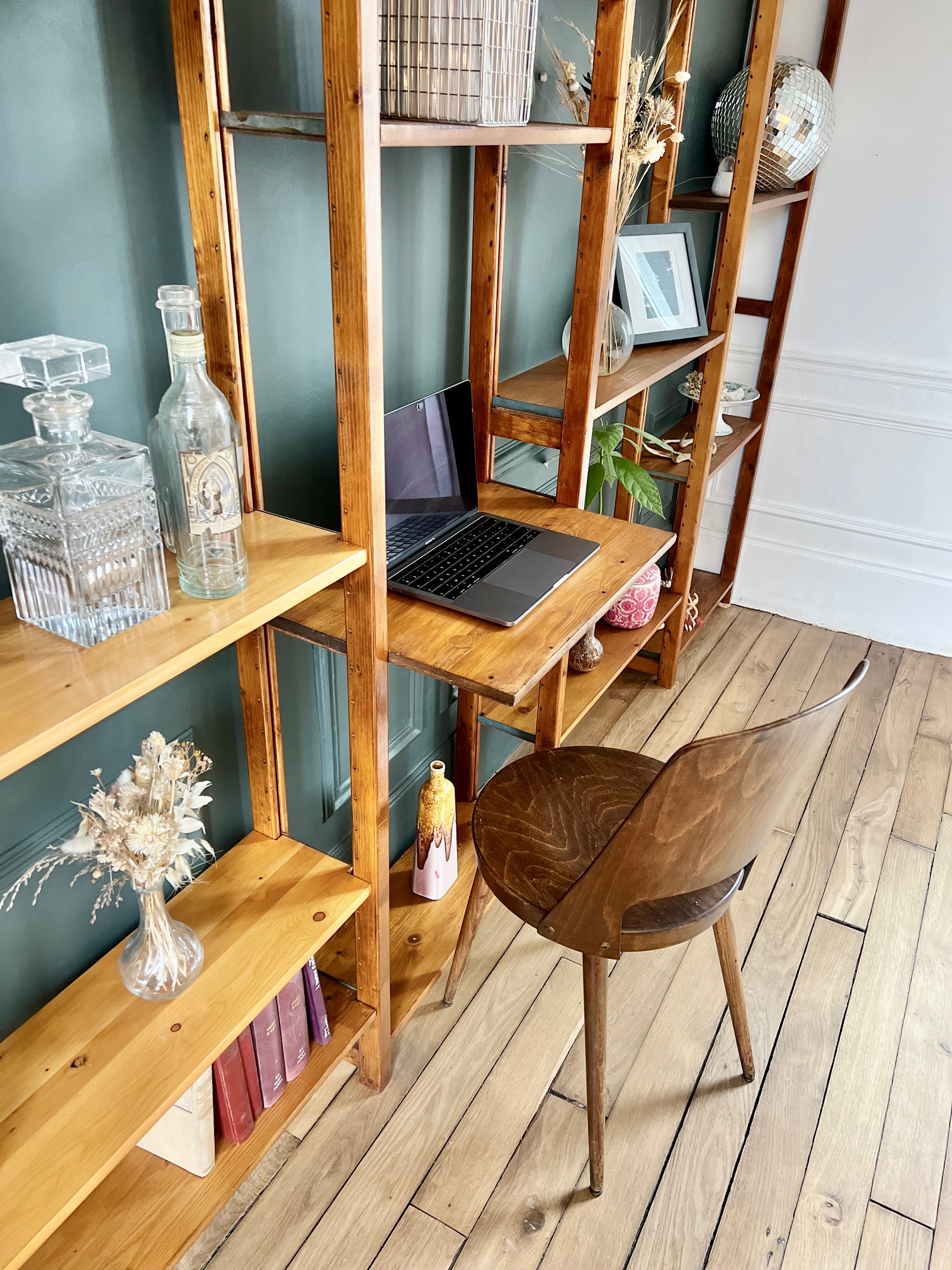 Etagère modulable de bouquiniste