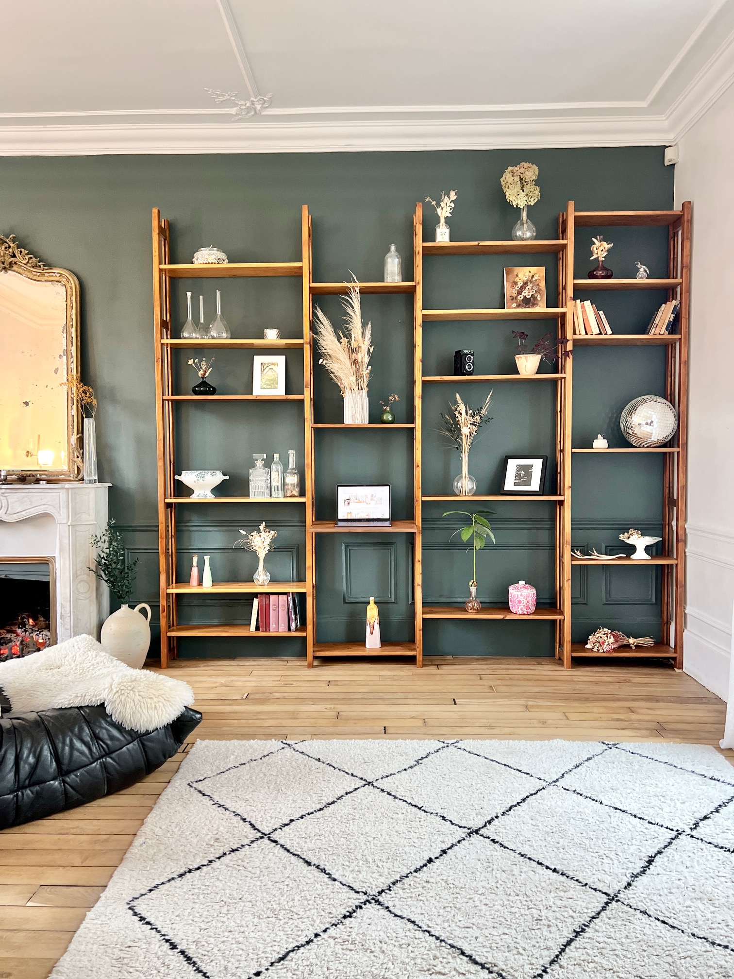 Etagère modulable de bouquiniste