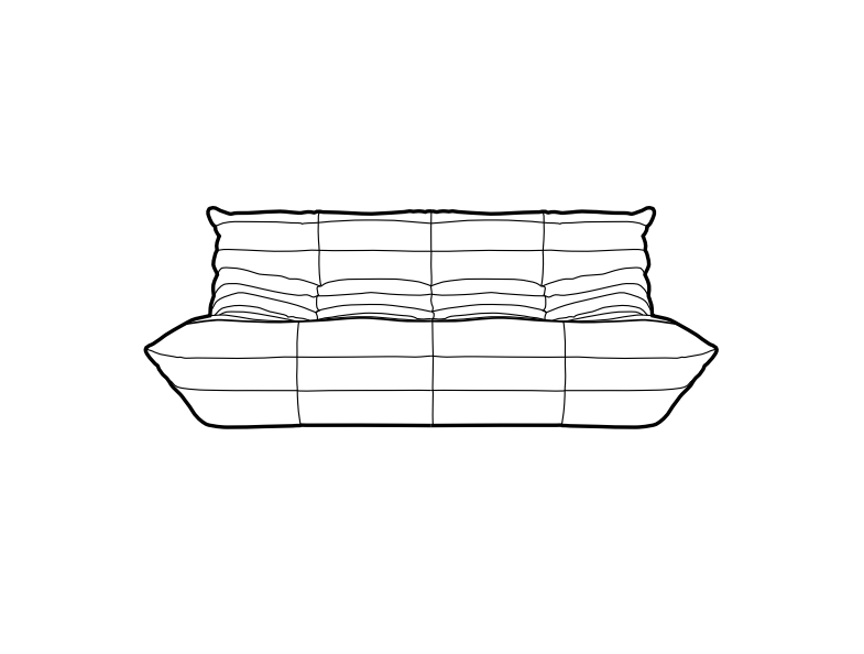 Créez le Grand canapé Togo de Vos Rêves 