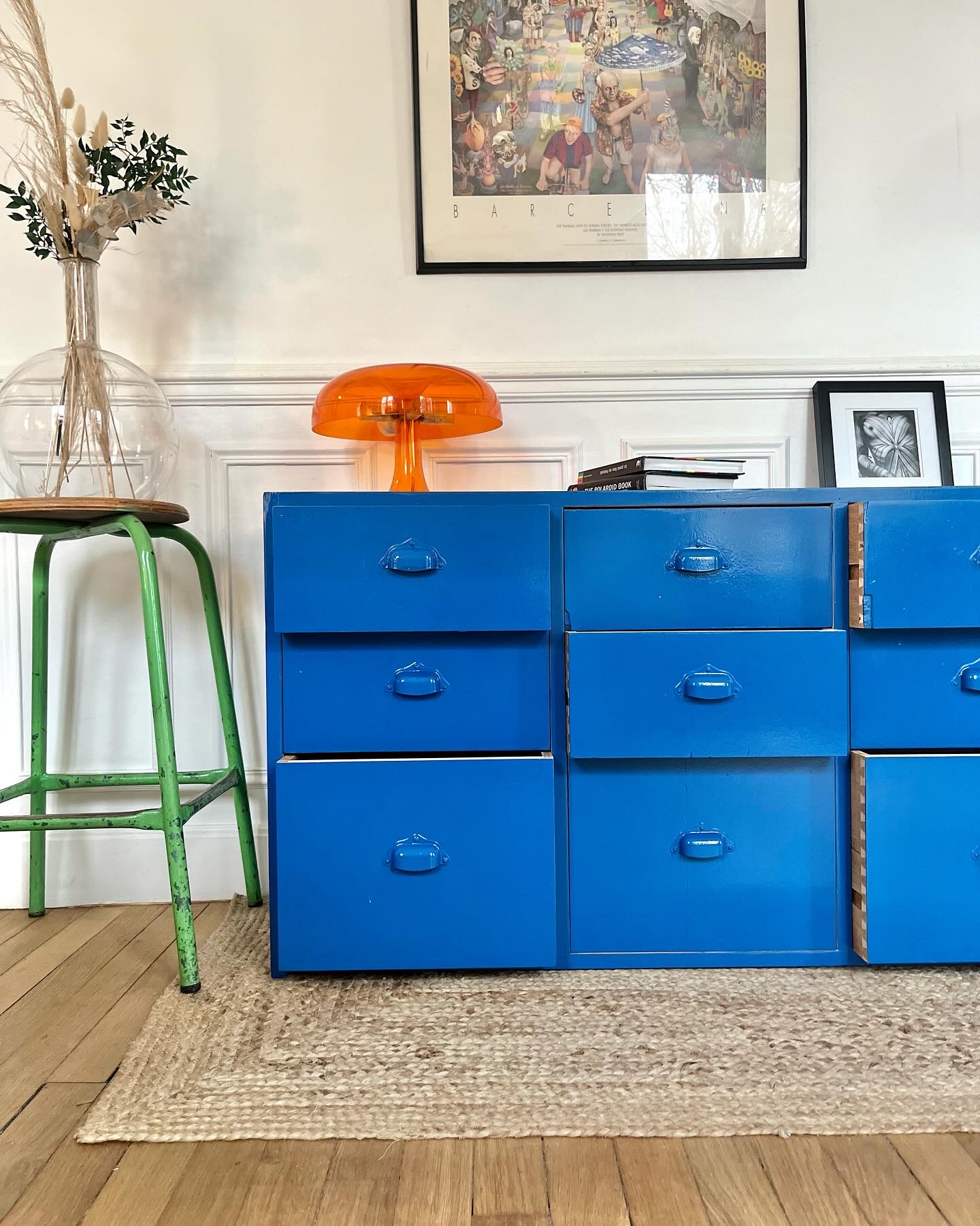 Meuble de métier années 50