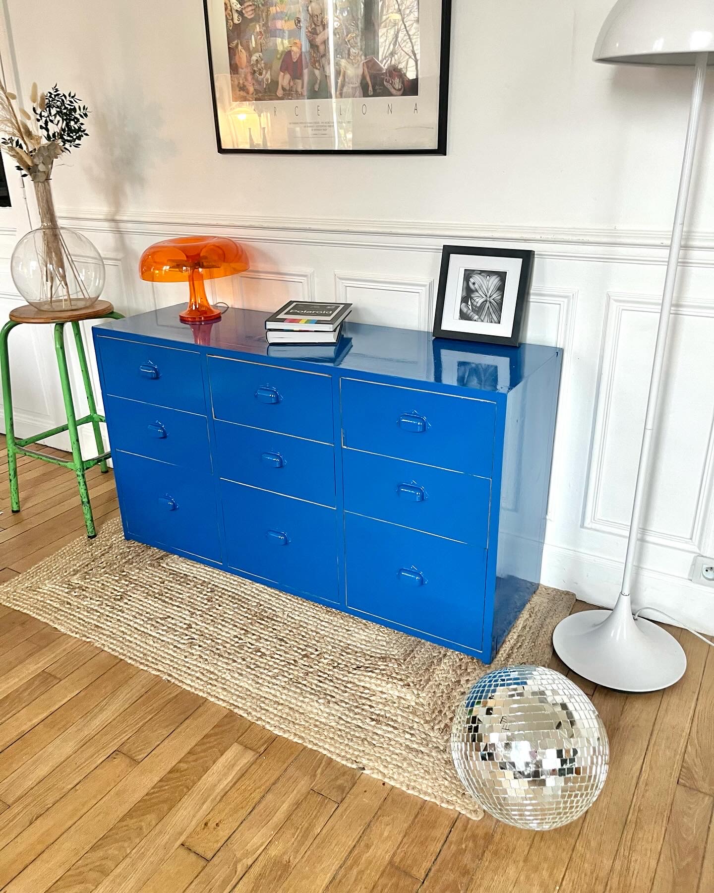 Meuble de métier années 50