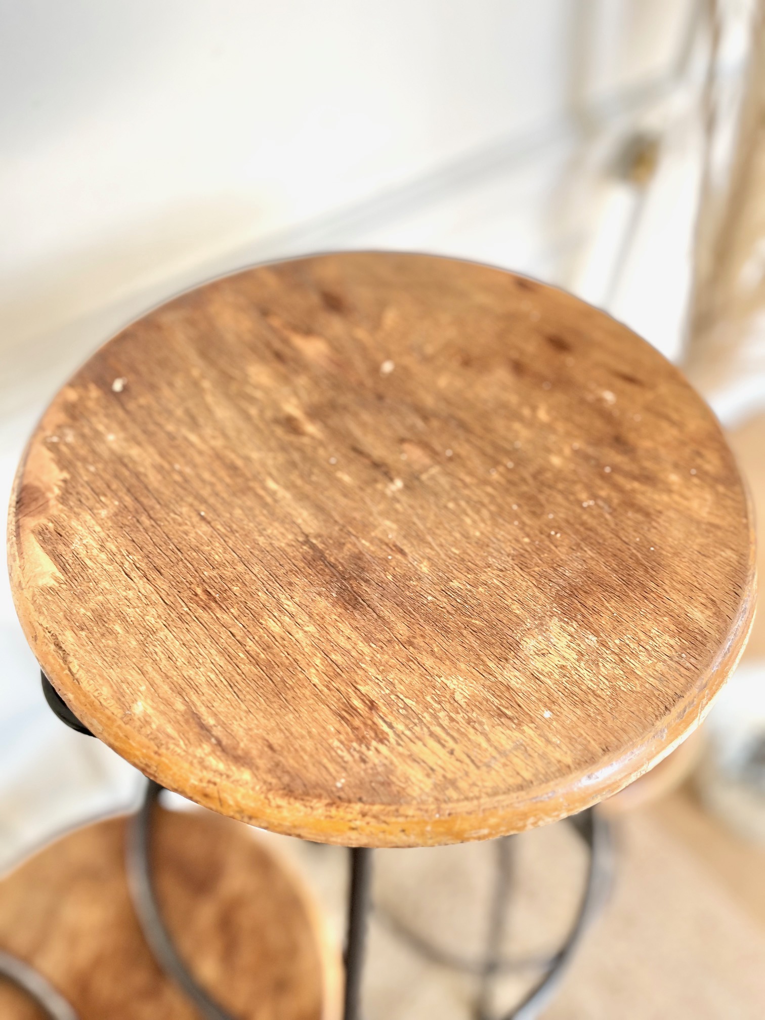 Tabouret d'atelier année 40